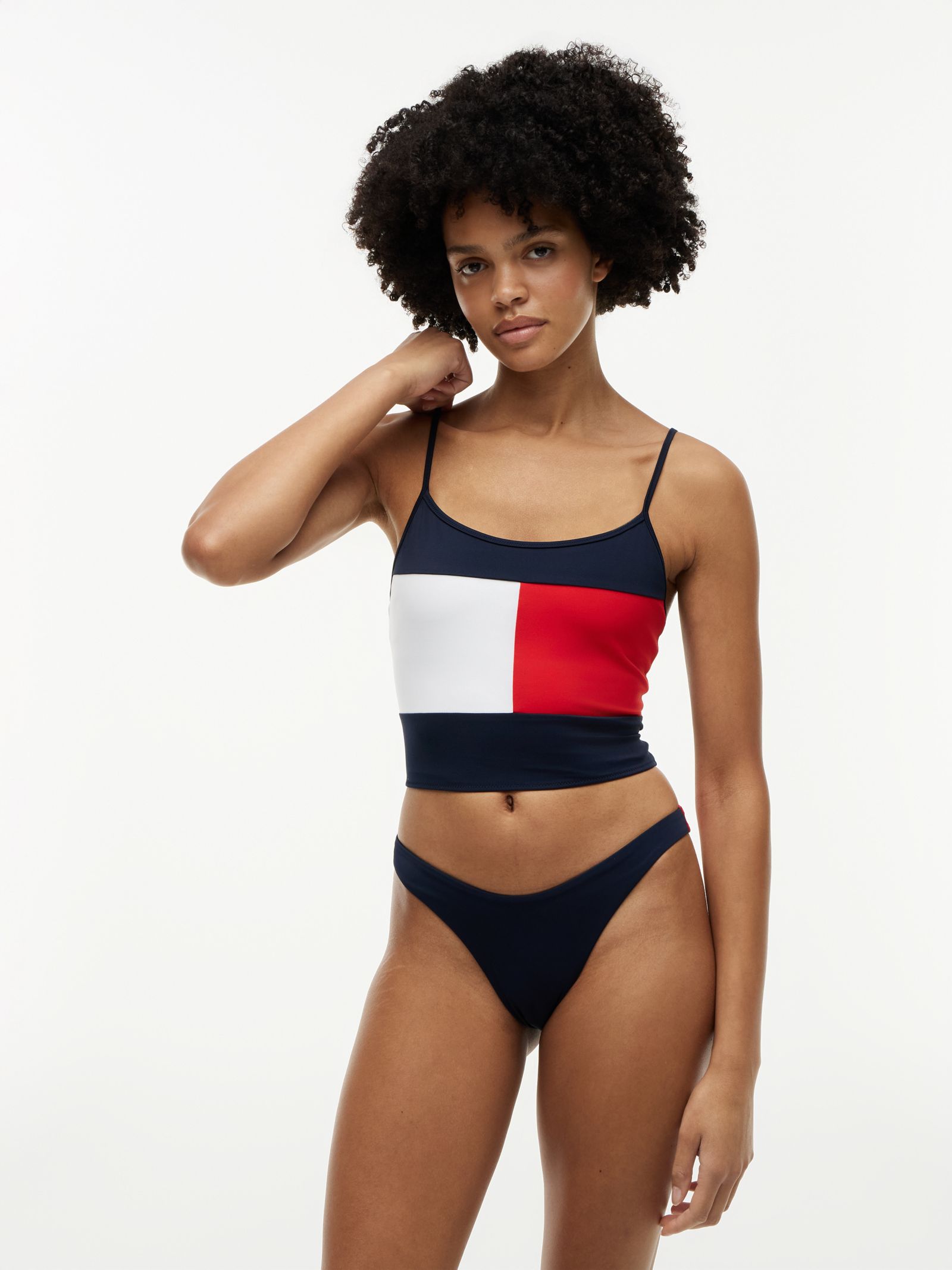 Tommy Hilfiger Signature Tankinitop met colour blocking