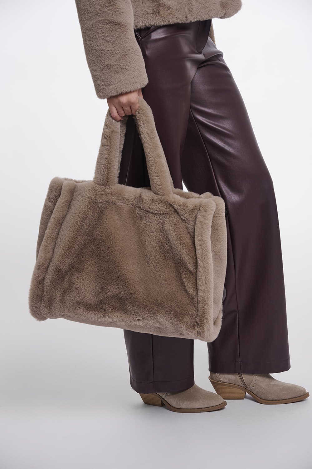 Rino & Pelle Rino & Pelle Grote Shopper Daan Beige dames