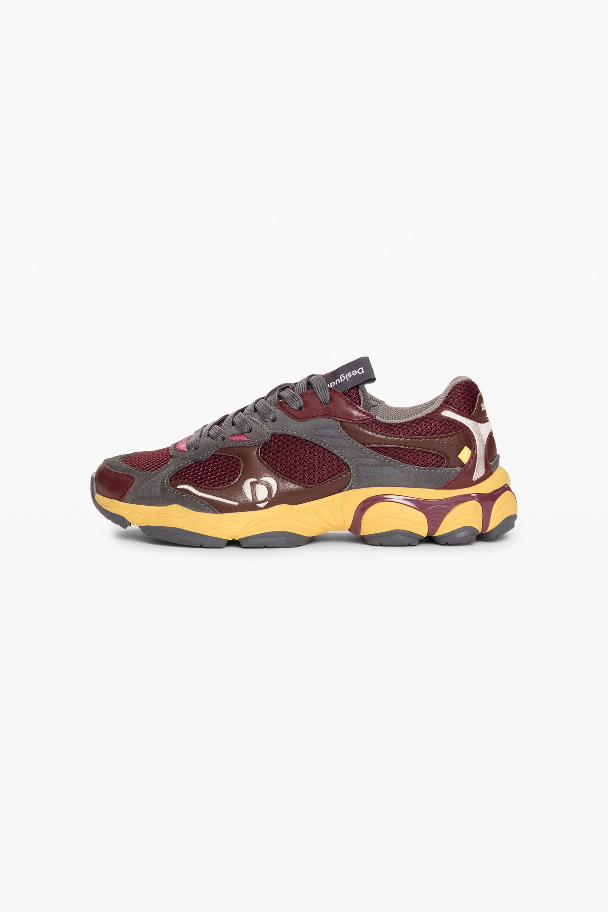 Desigual bedrukte lage sneakers