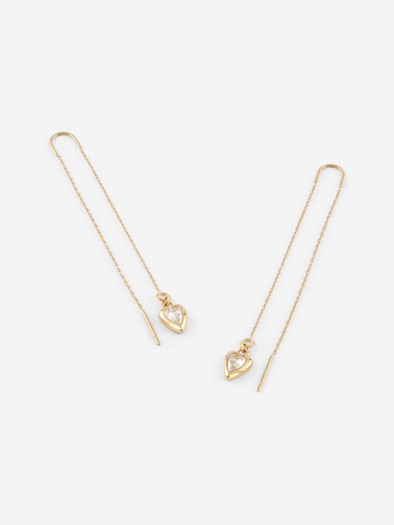 Guess Crystal Love-Oorbellen in goud