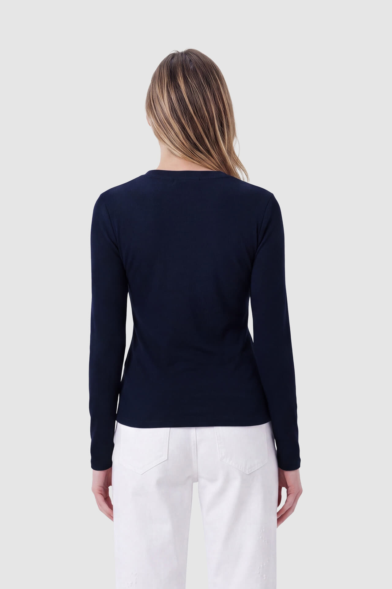 In Shape Top Celeste Navy dames