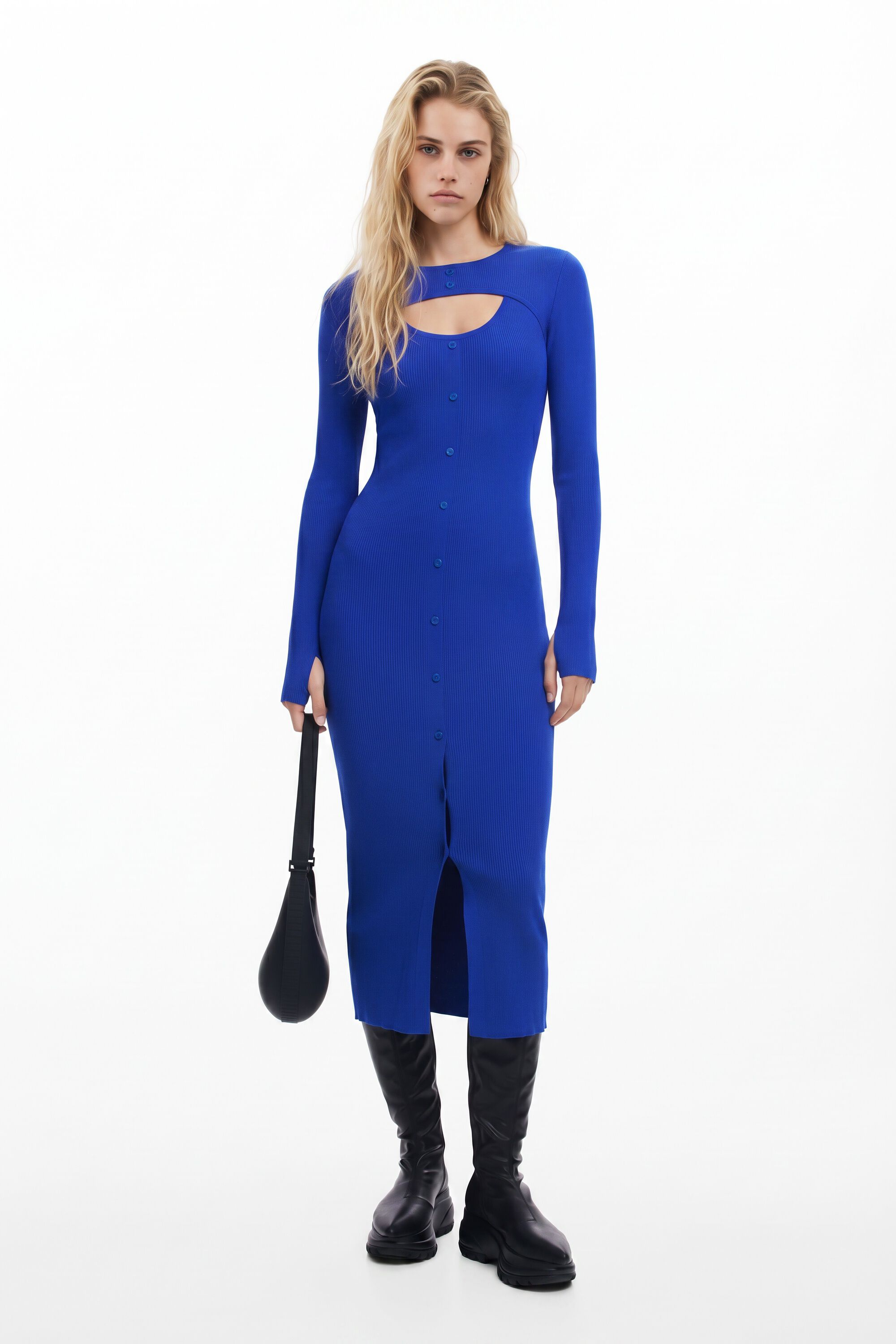 Desigual Maitrepierre cut-out jurk