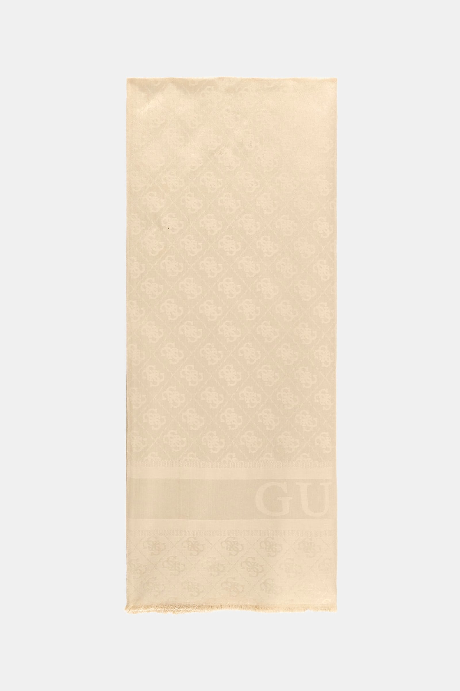 Guess Samantha-Sjaal Van Jacquard in beige