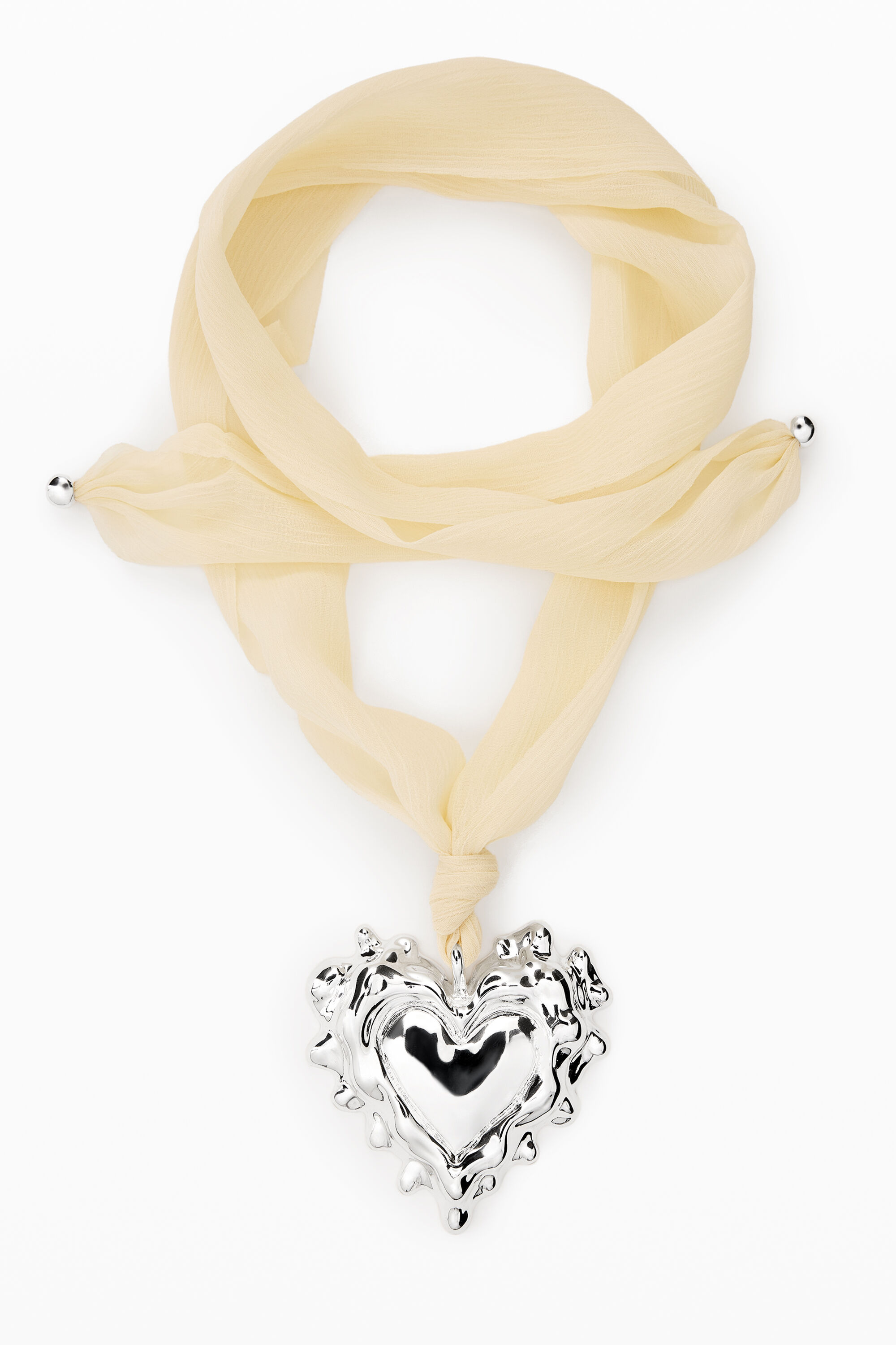 Desigual Hanger hart zalio in zilver
