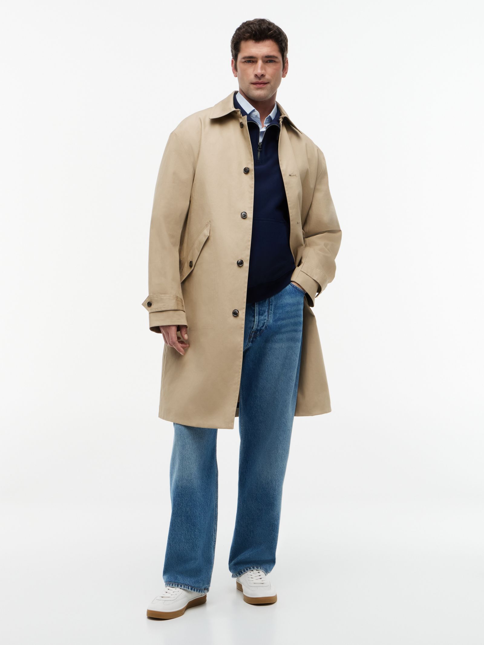 Tommy Hilfiger New York Label relaxed fit car coat