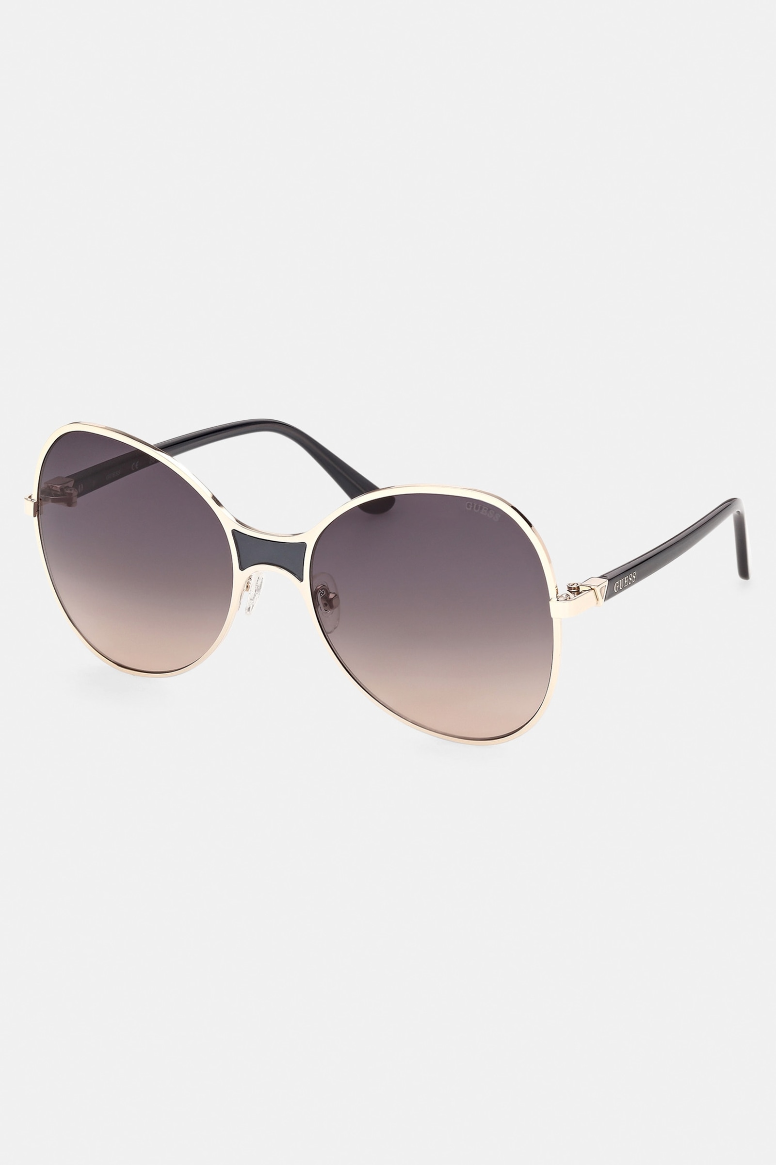Guess Vlindermodel Zonnebril in goud