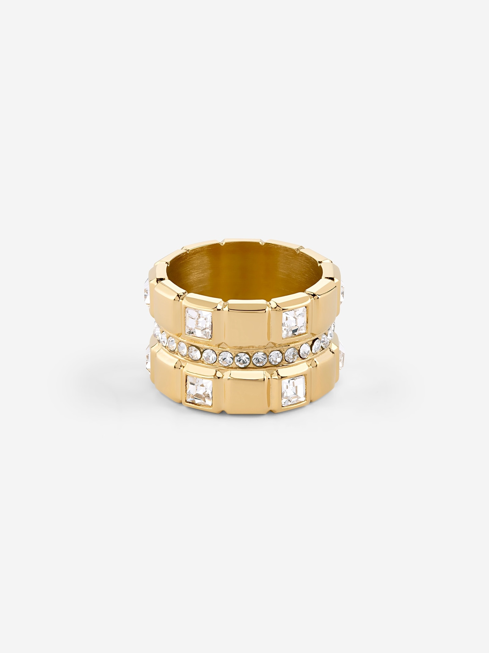 Guess Ace Of Diamonds Ring in goud