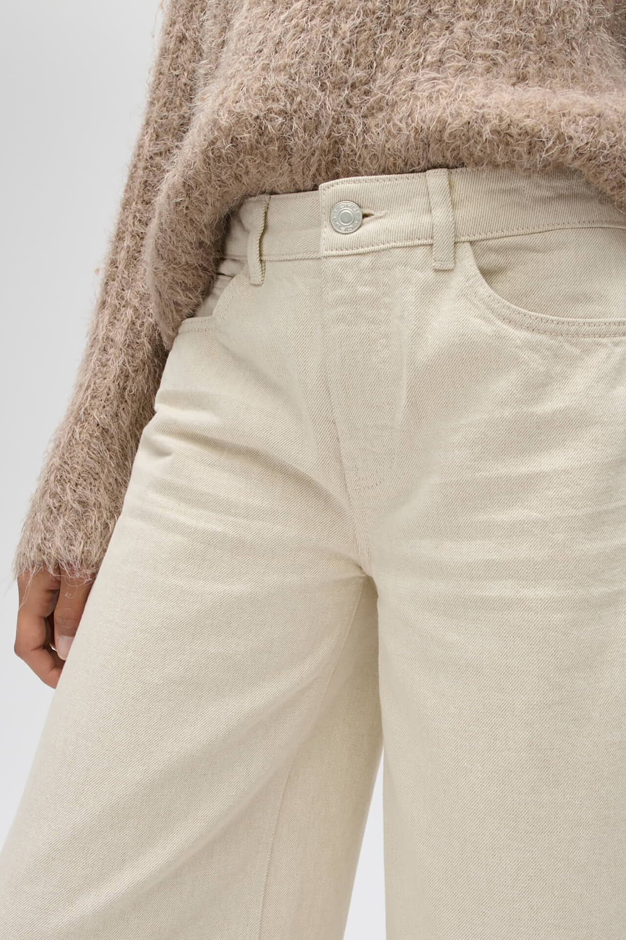 Opus Jeans Lolah natural Crème dames