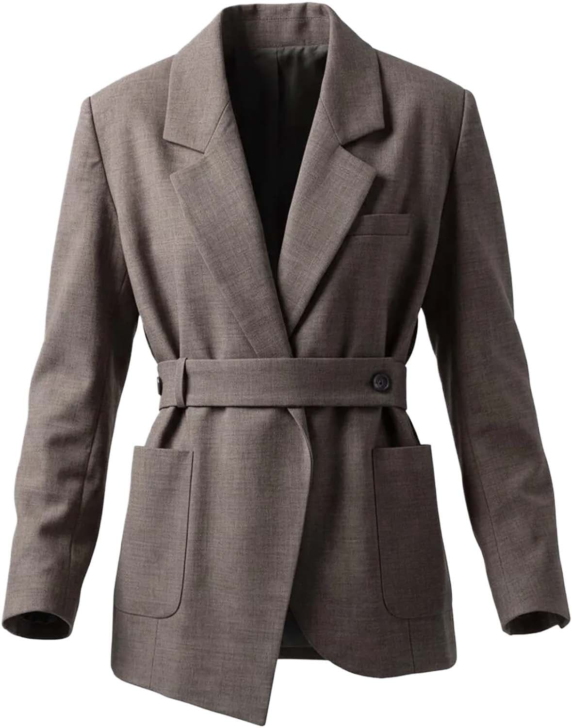 Aimée The Label Blazer Atlas Bruin dames