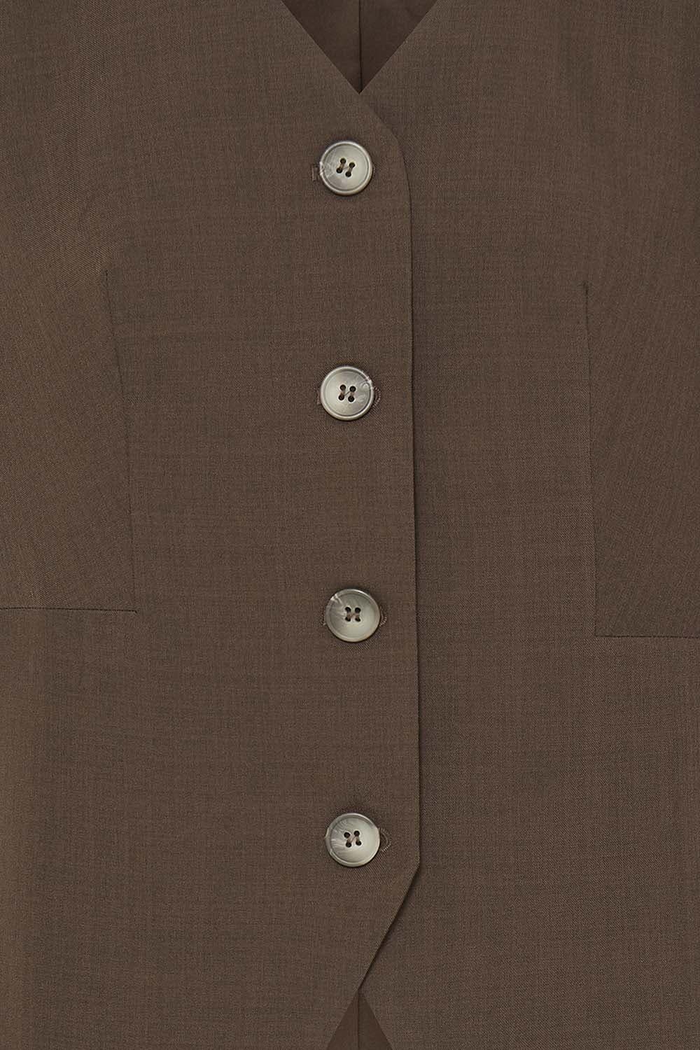 Ichi Blazer Fava Bruin dames