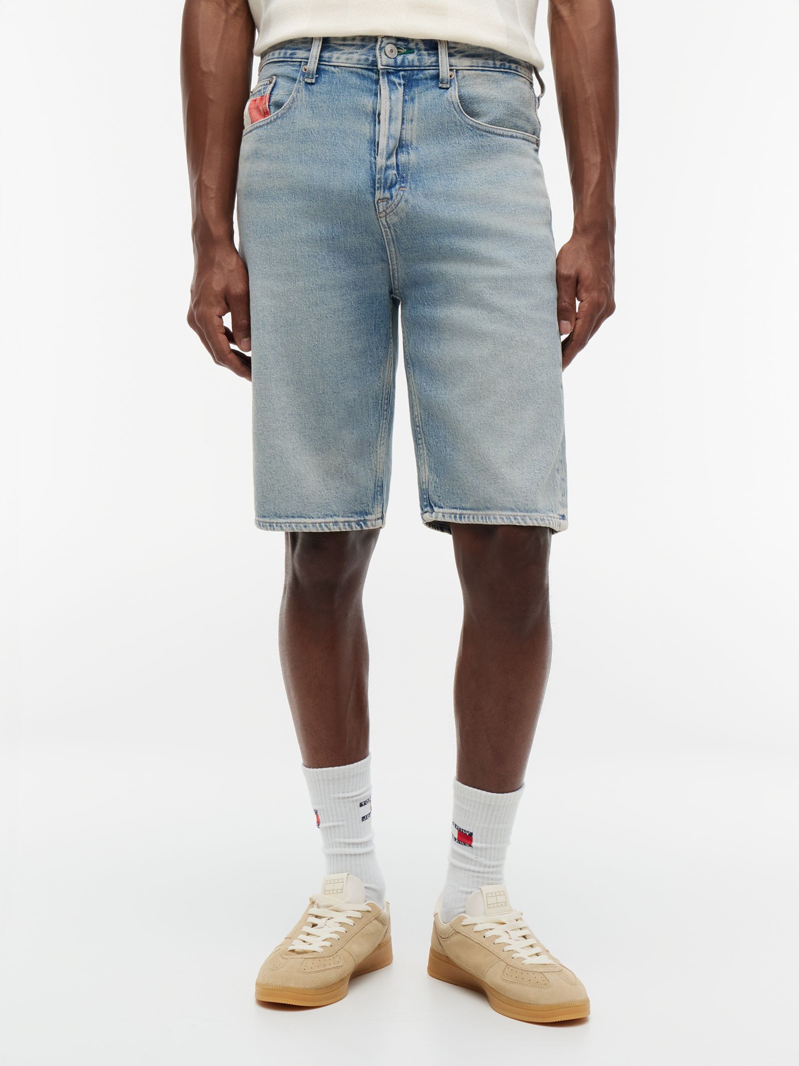 Tommy Jeans Otis denim short met fading