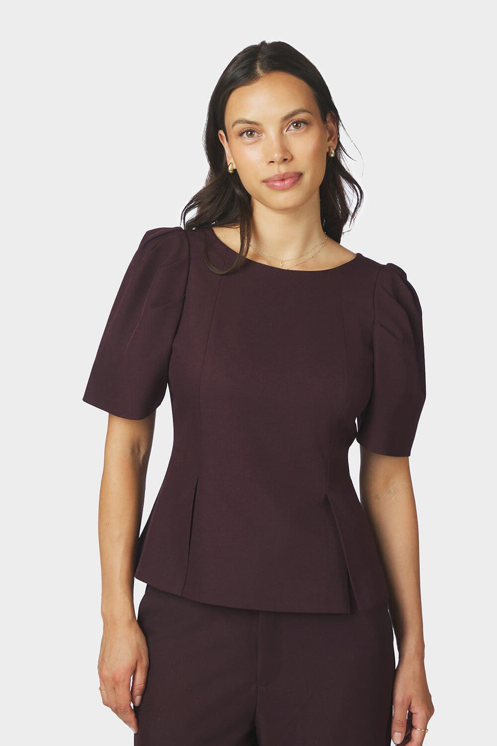 Neo Noir Top Mellisana Bordeaux Rood dames