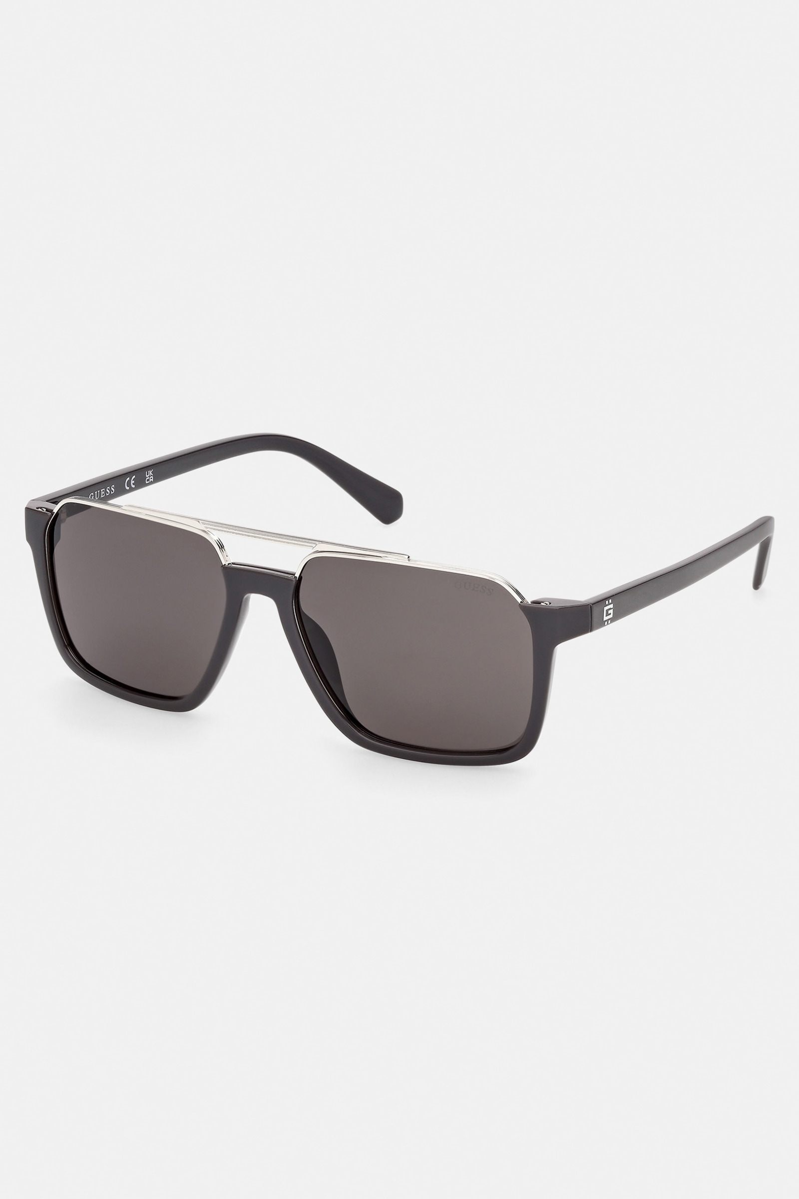 Guess Navigator-Zonnebril for men in zwart