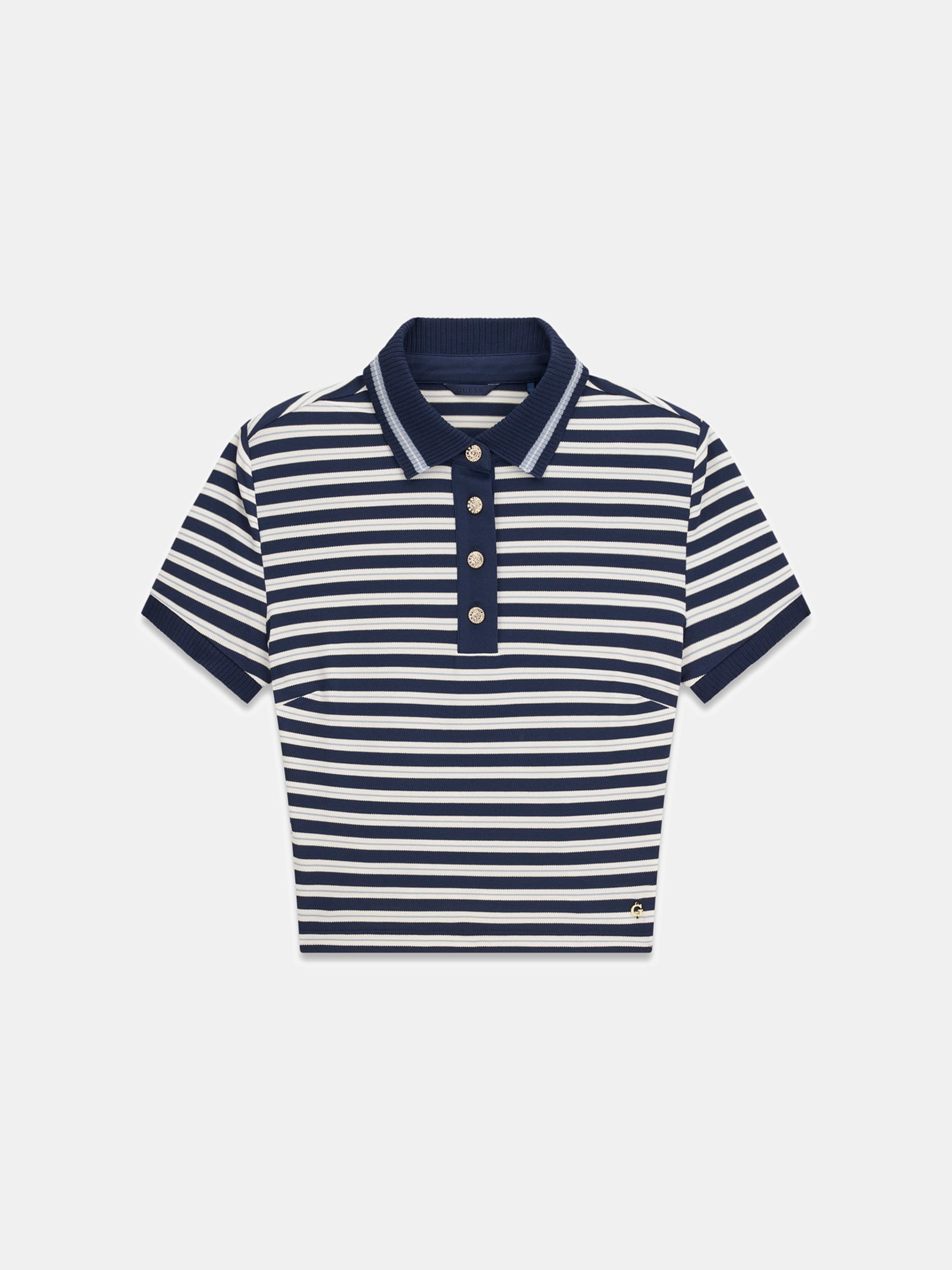 Guess Gestreepte Polo for women in marine