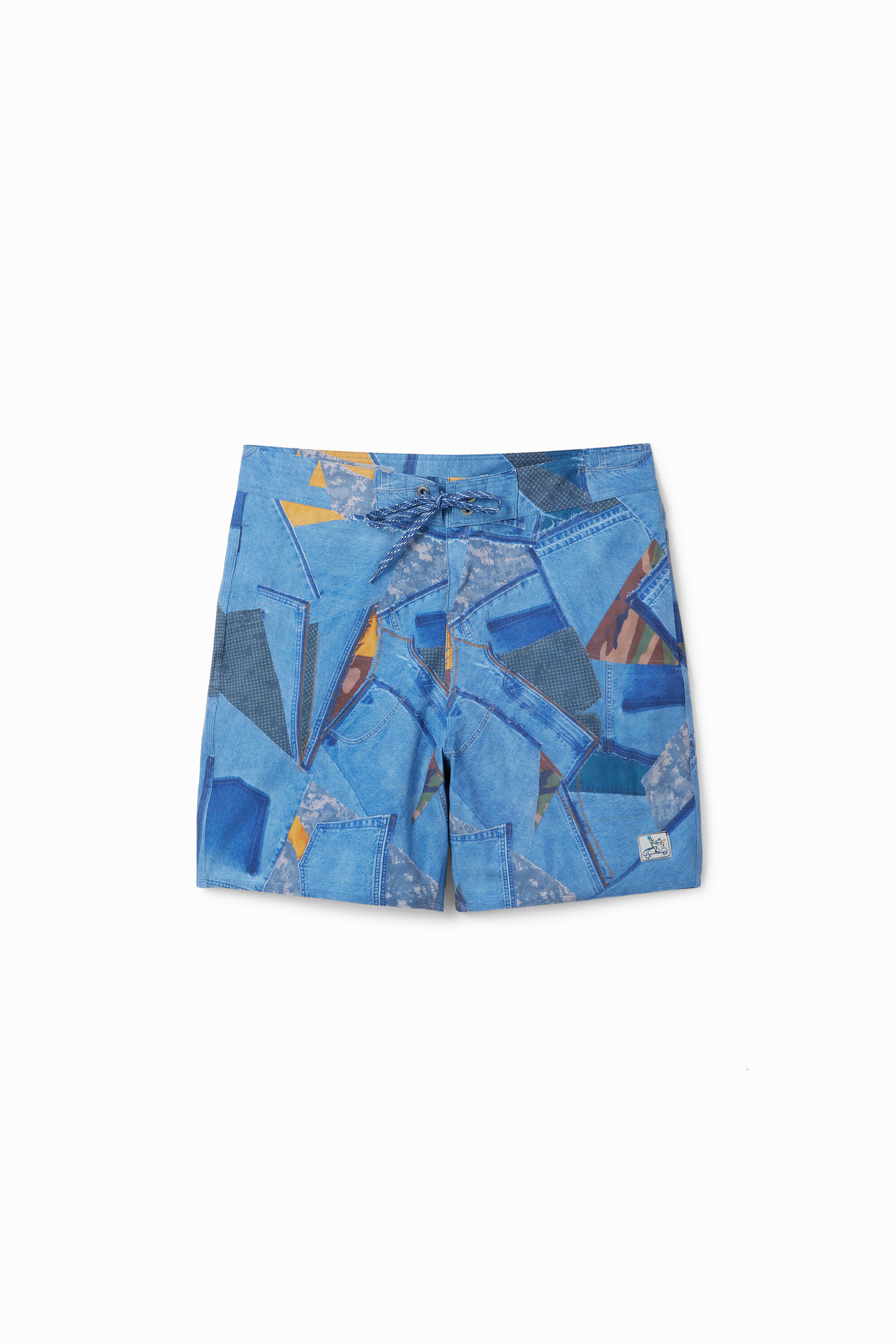 Desigual Korte zwembroek met patch