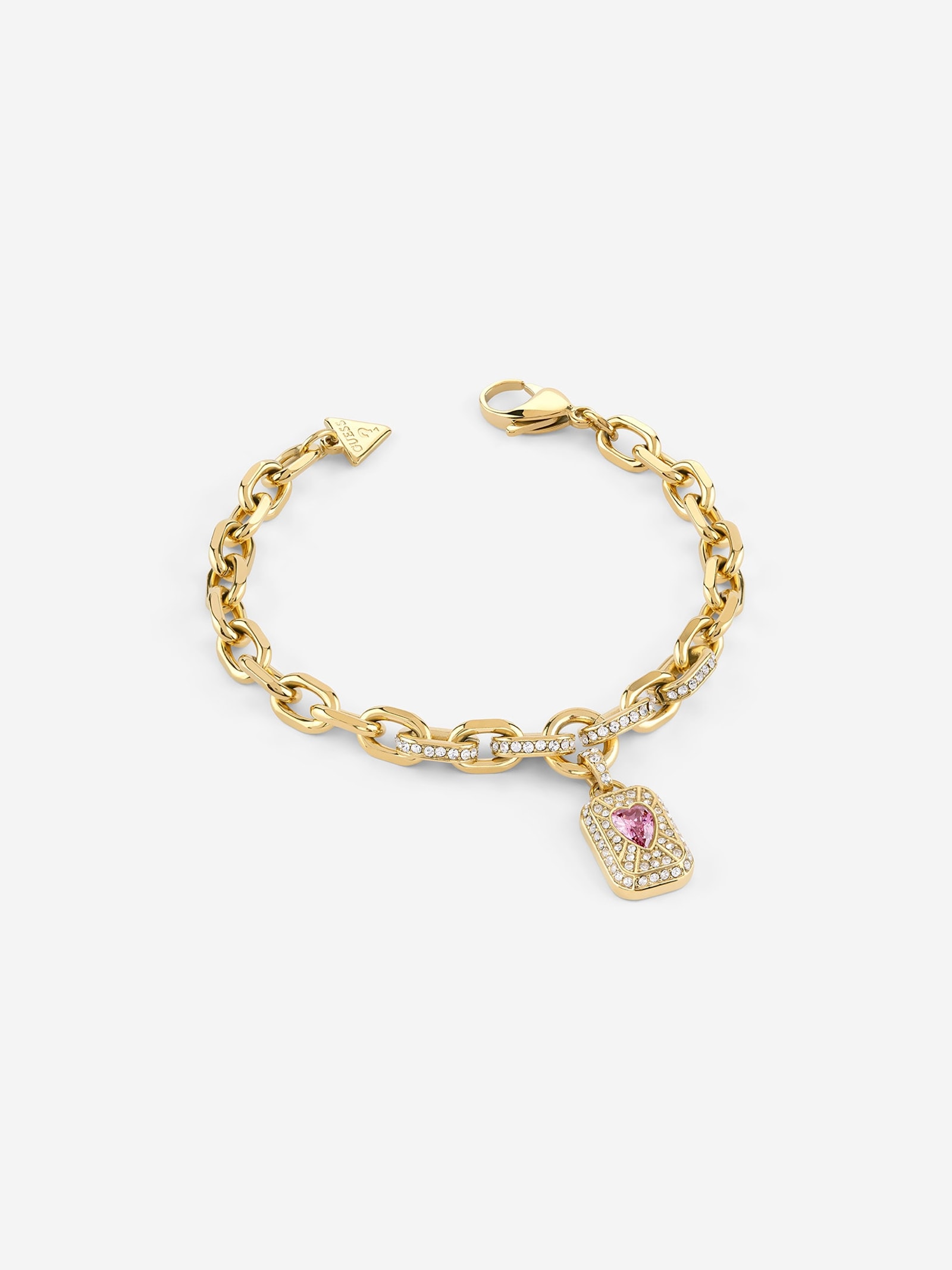 Guess Crystal Love-Armband in goud