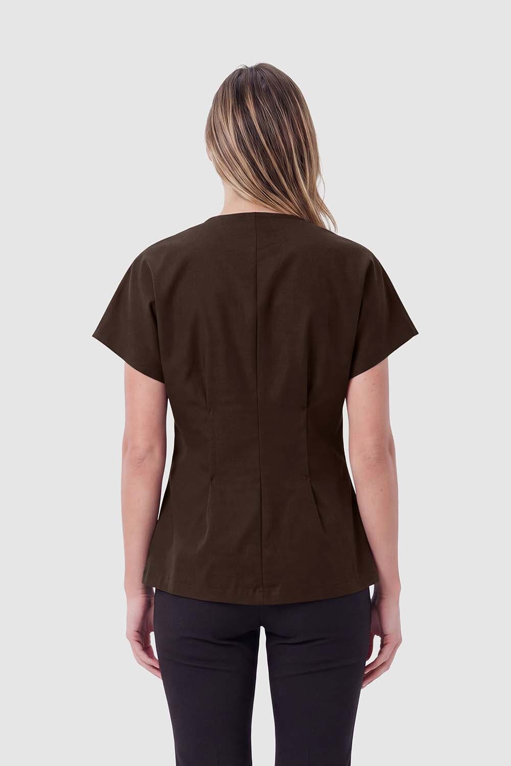 Selected Femme Top Era Bruin dames