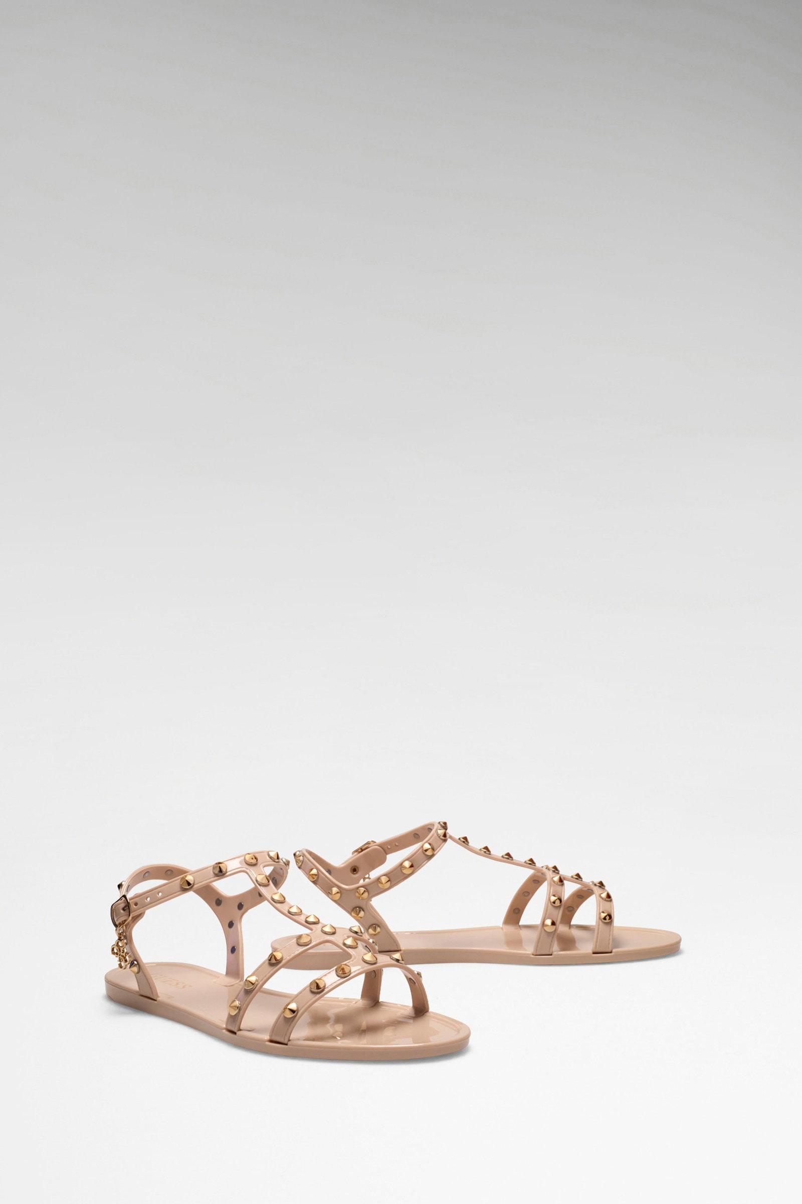 Guess Jelly Sandalen Met Studs in roze