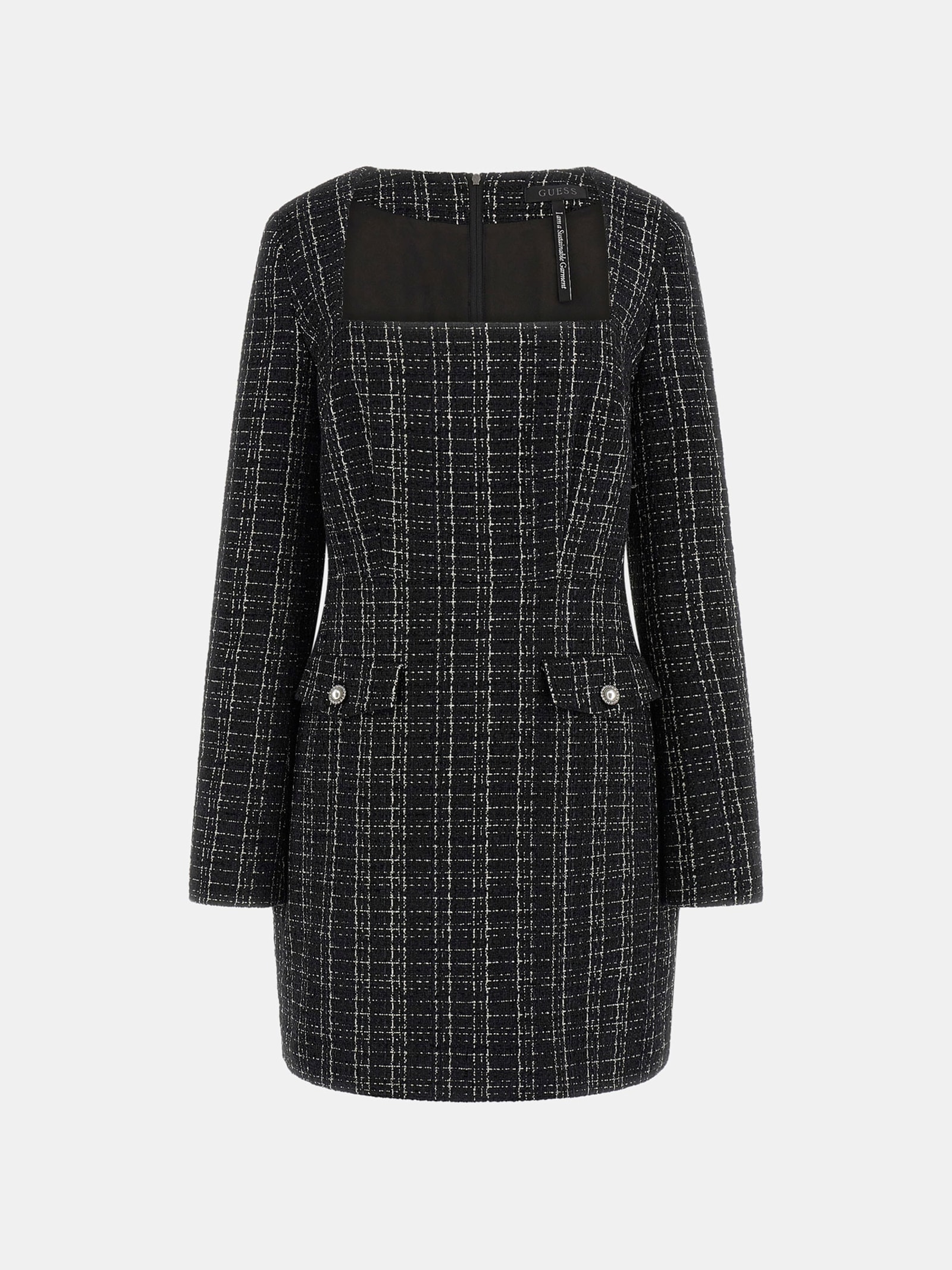 Guess Mini-Jurk Van Bouclé Tweed
