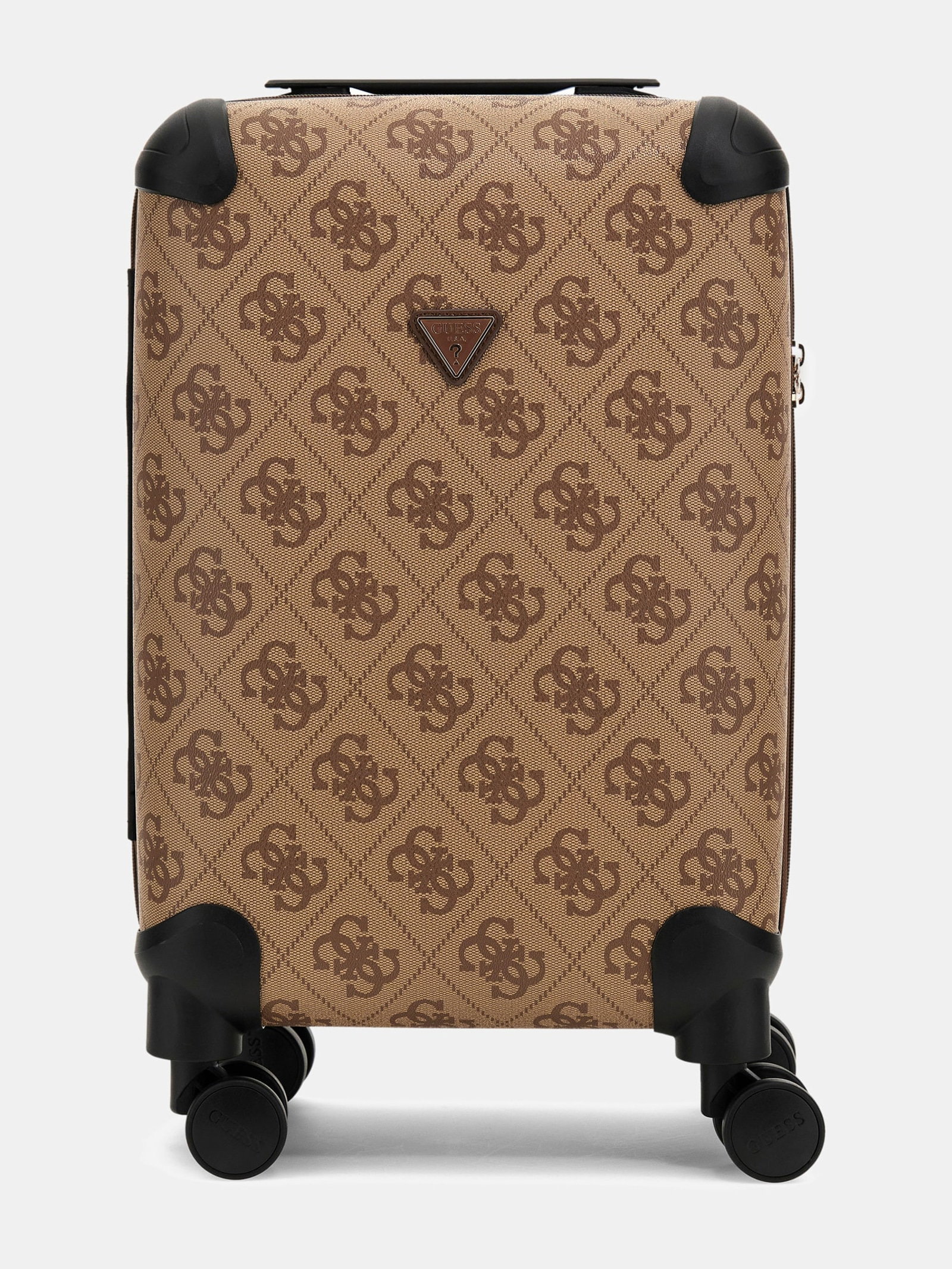 Guess Trolley Berta 4G-Logo in bruin