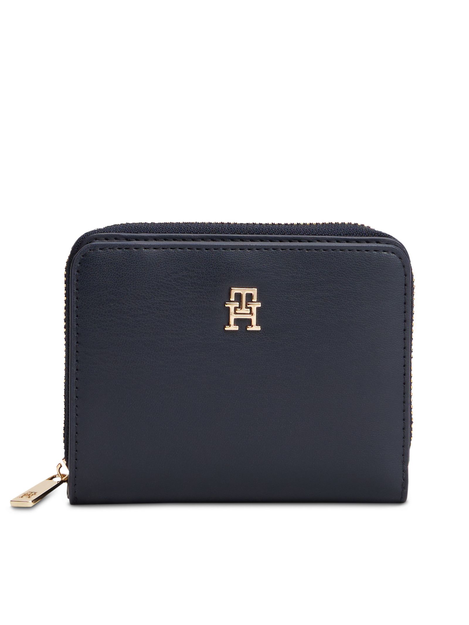 Tommy Hilfiger Hilfiger Icon Zip Around Portemonnee met flap in marine
