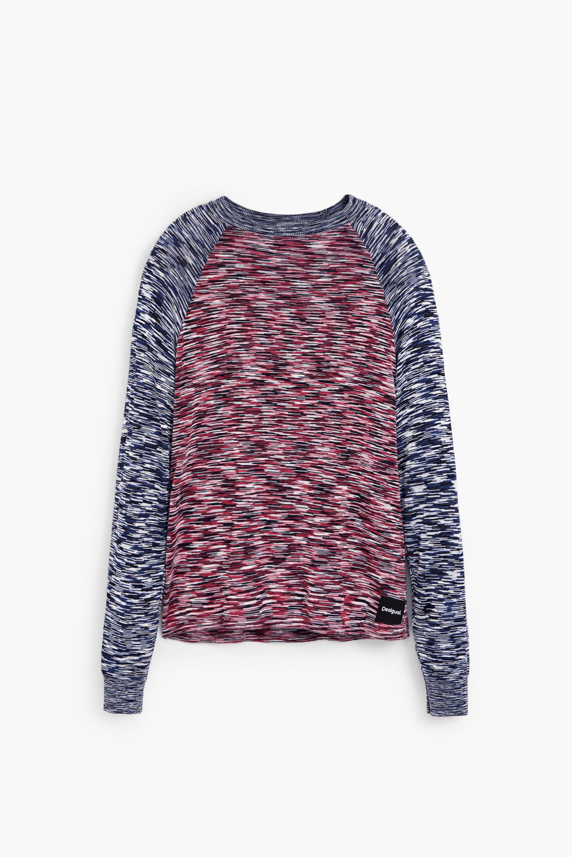 Desigual Gemêleerd tweekleurig T-shirt