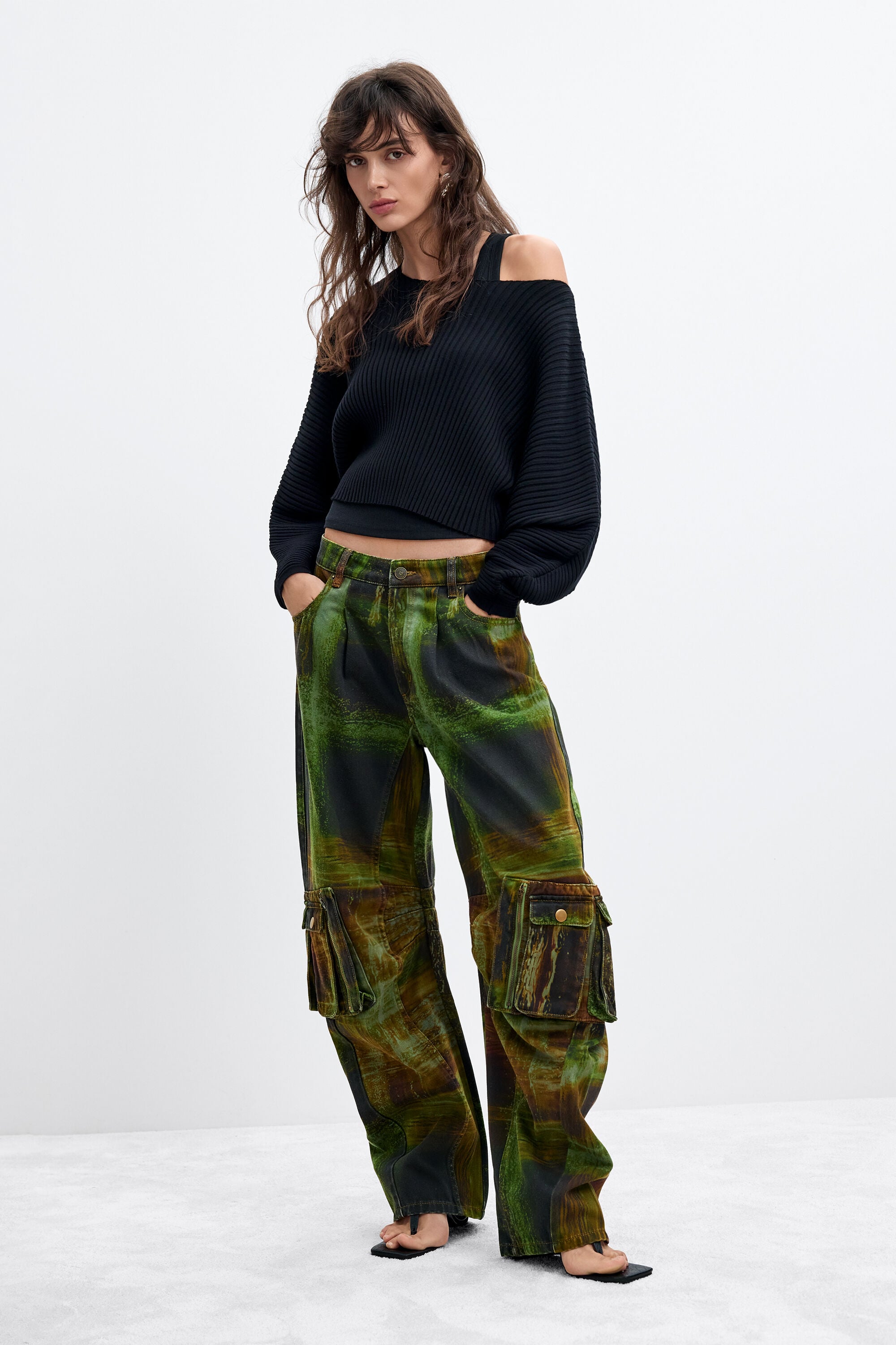 Desigual Cargo broek 100% katoen M. C. Lacroix