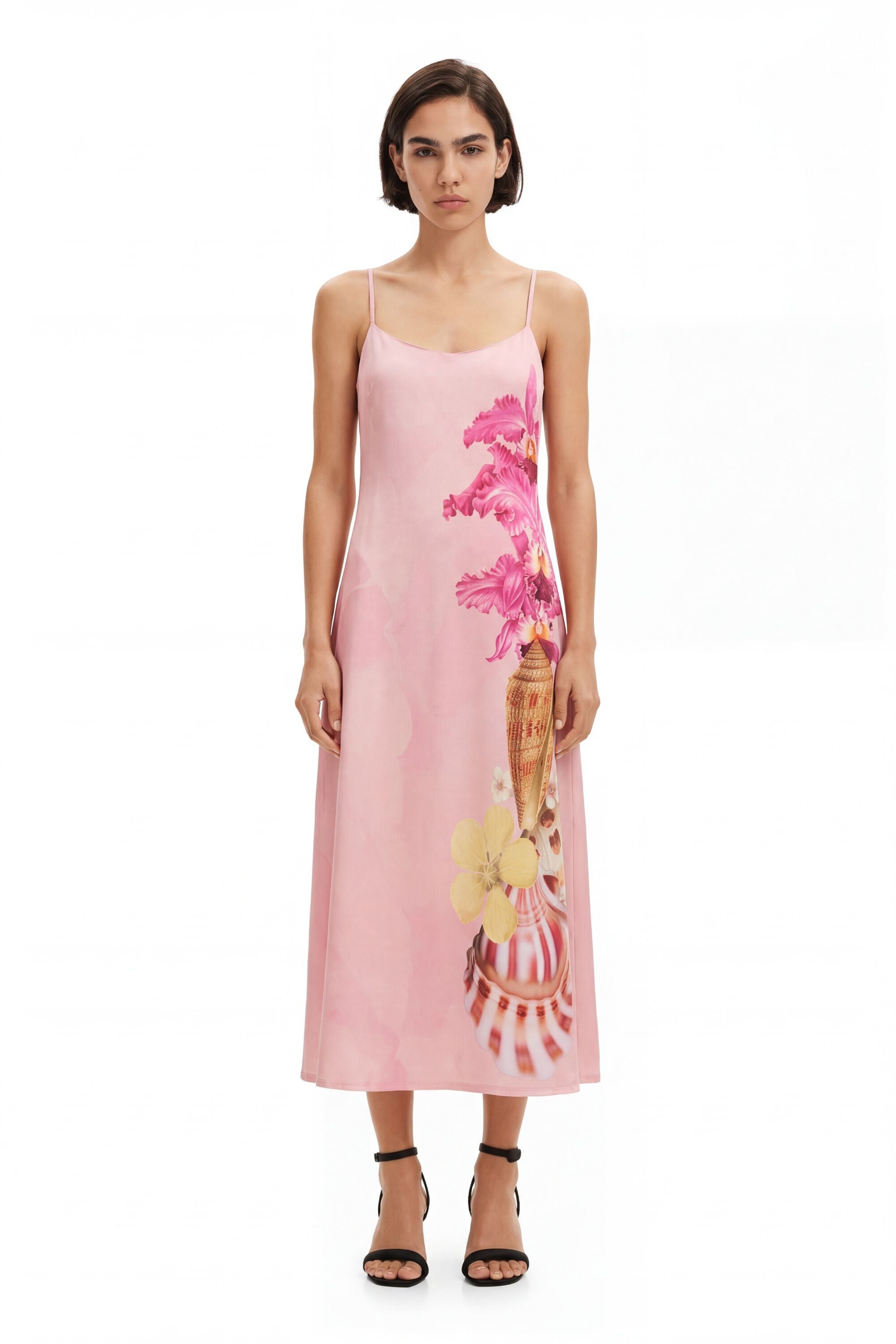 Desigual Lange jurk schelpen M. Christian Lacroix
