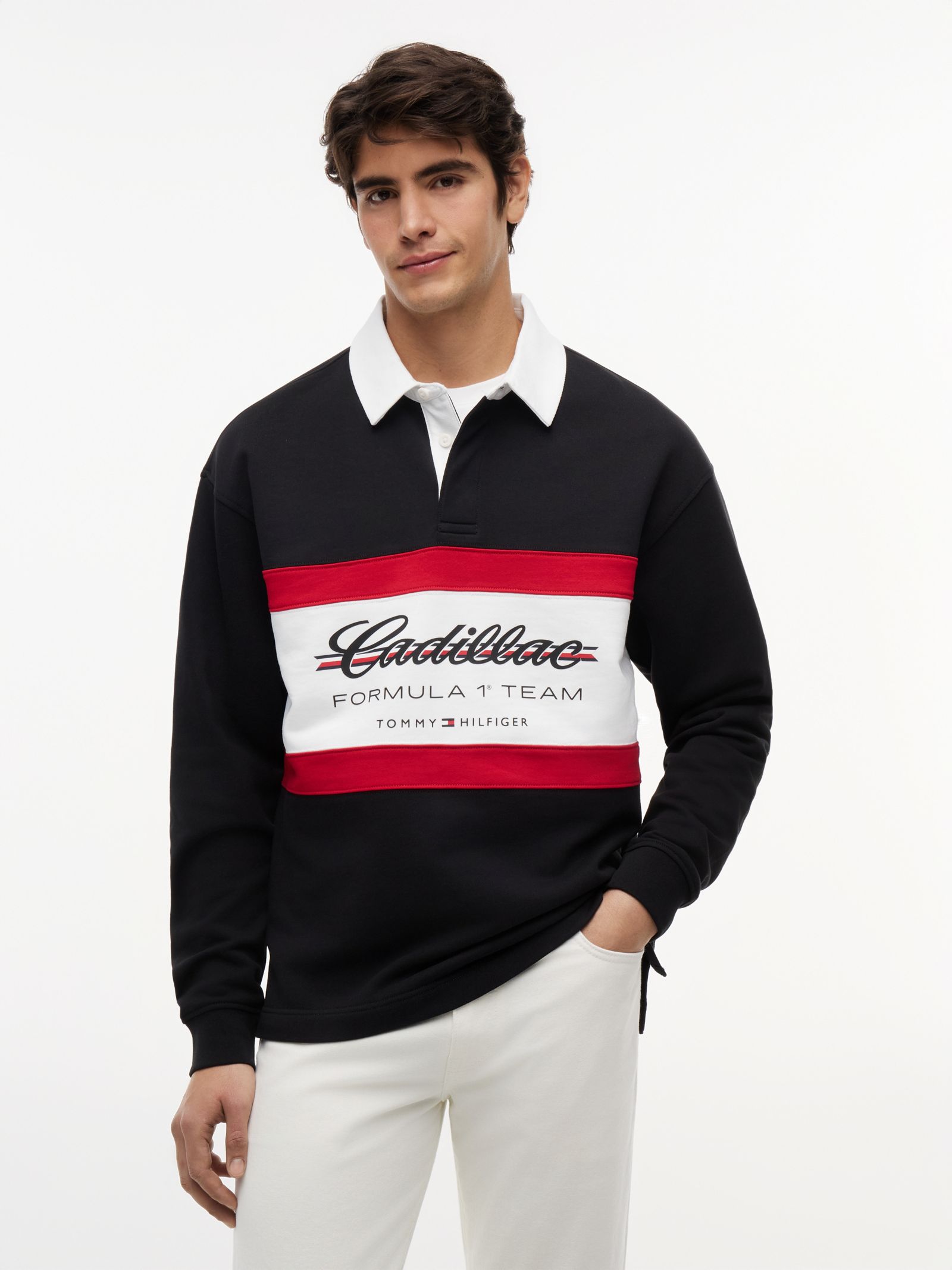 Tommy Hilfiger TH X Cadillac Formula 1® team rugbyshirt