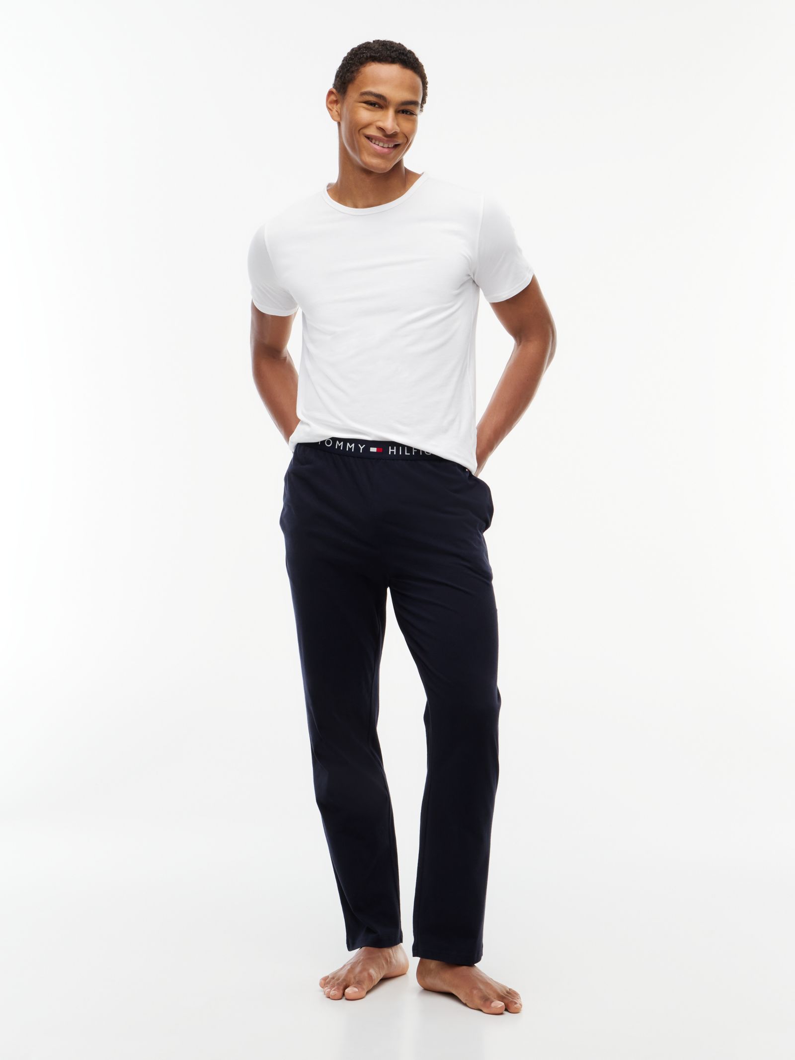 Tommy Hilfiger Broek met logotailleband