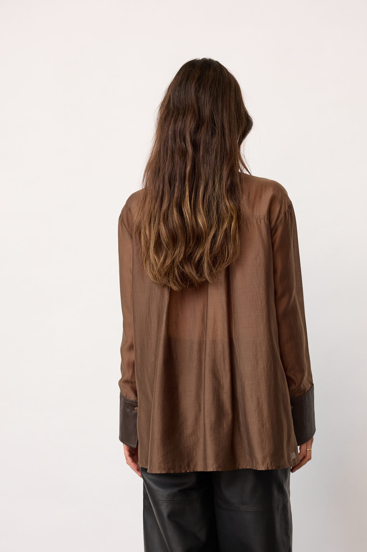 Co’couture Blouse Kawa Bruin dames