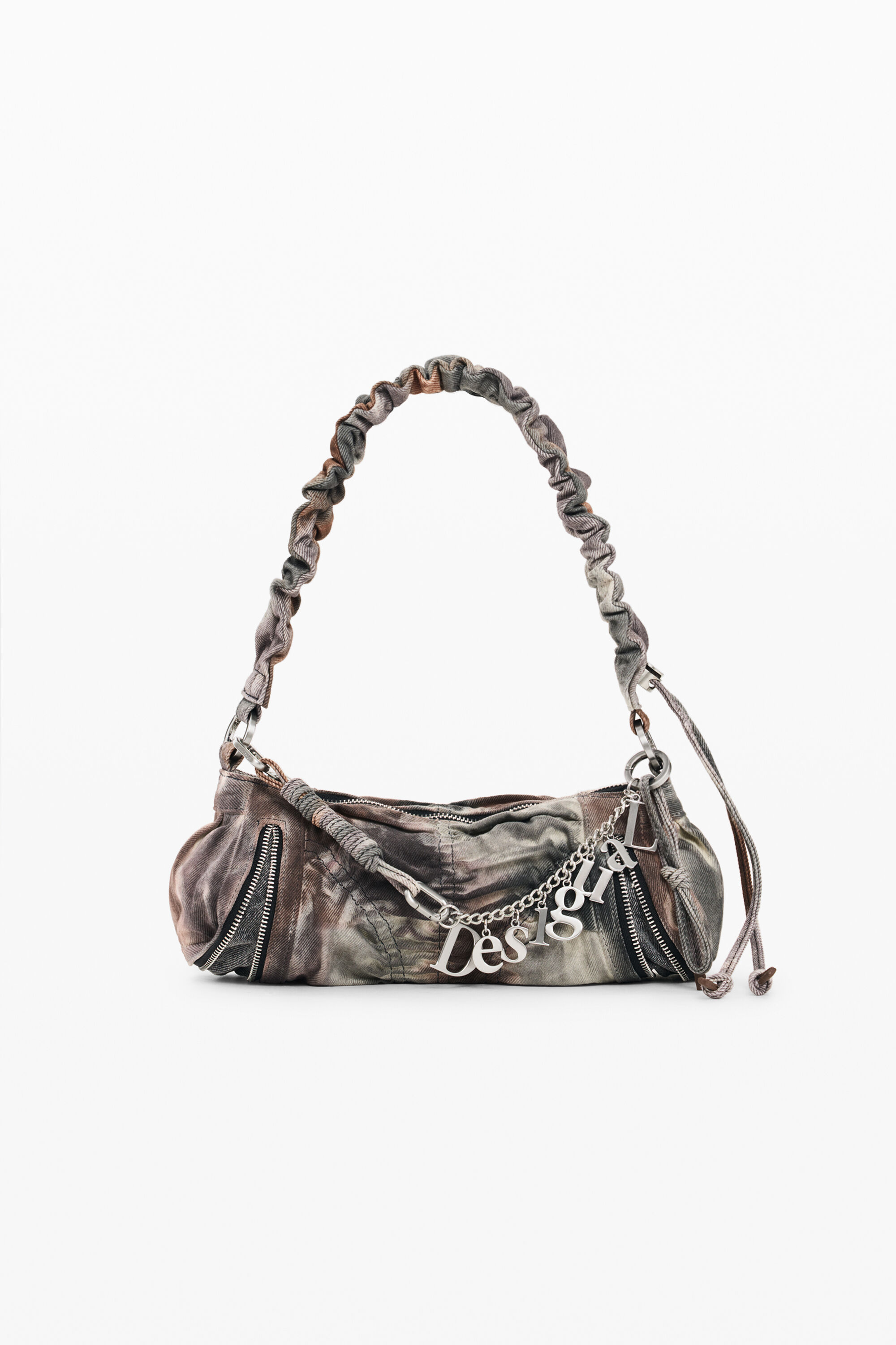 Desigual Middelgrote tas met print in multicolor
