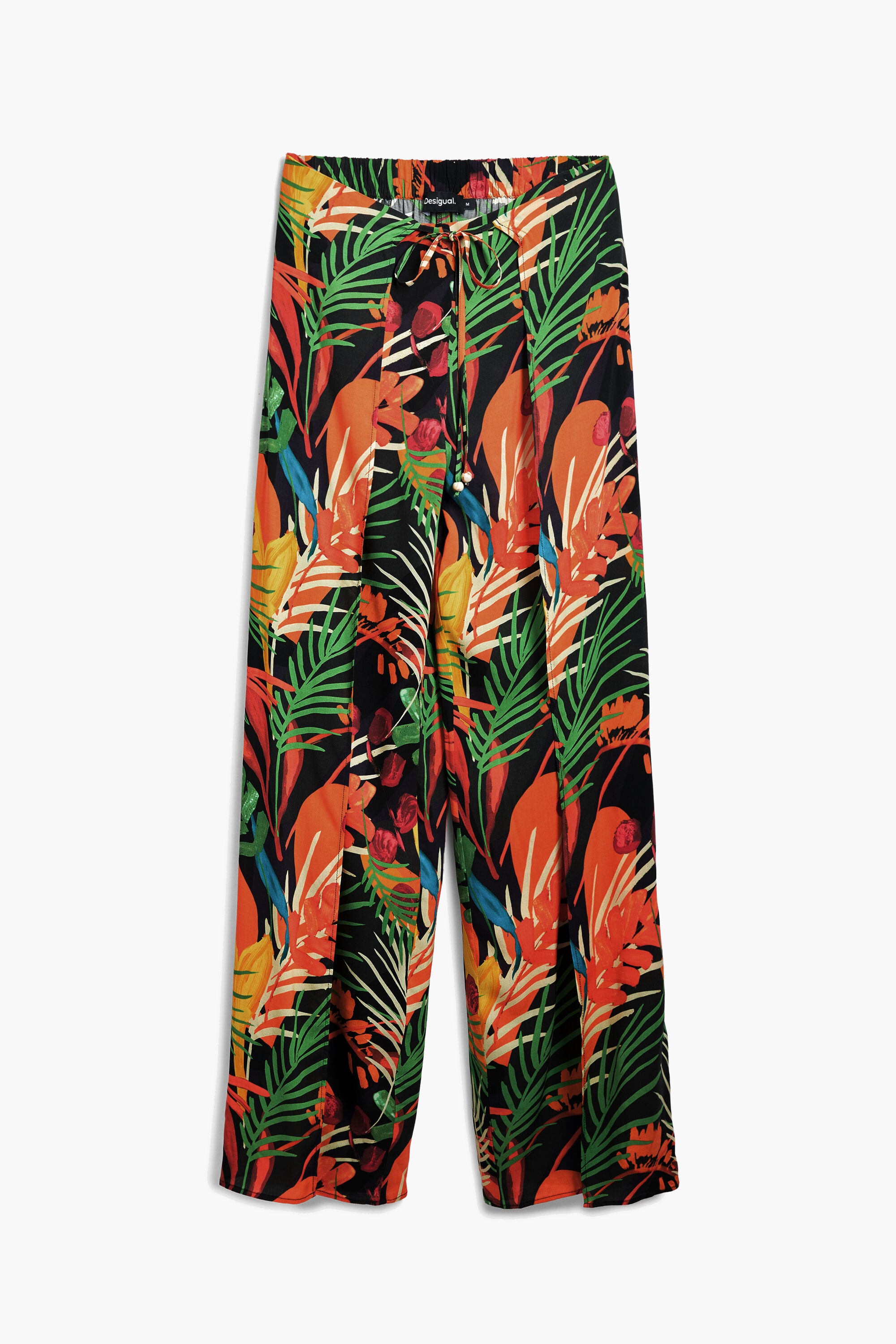 Desigual Lange overslagbroek in zwart