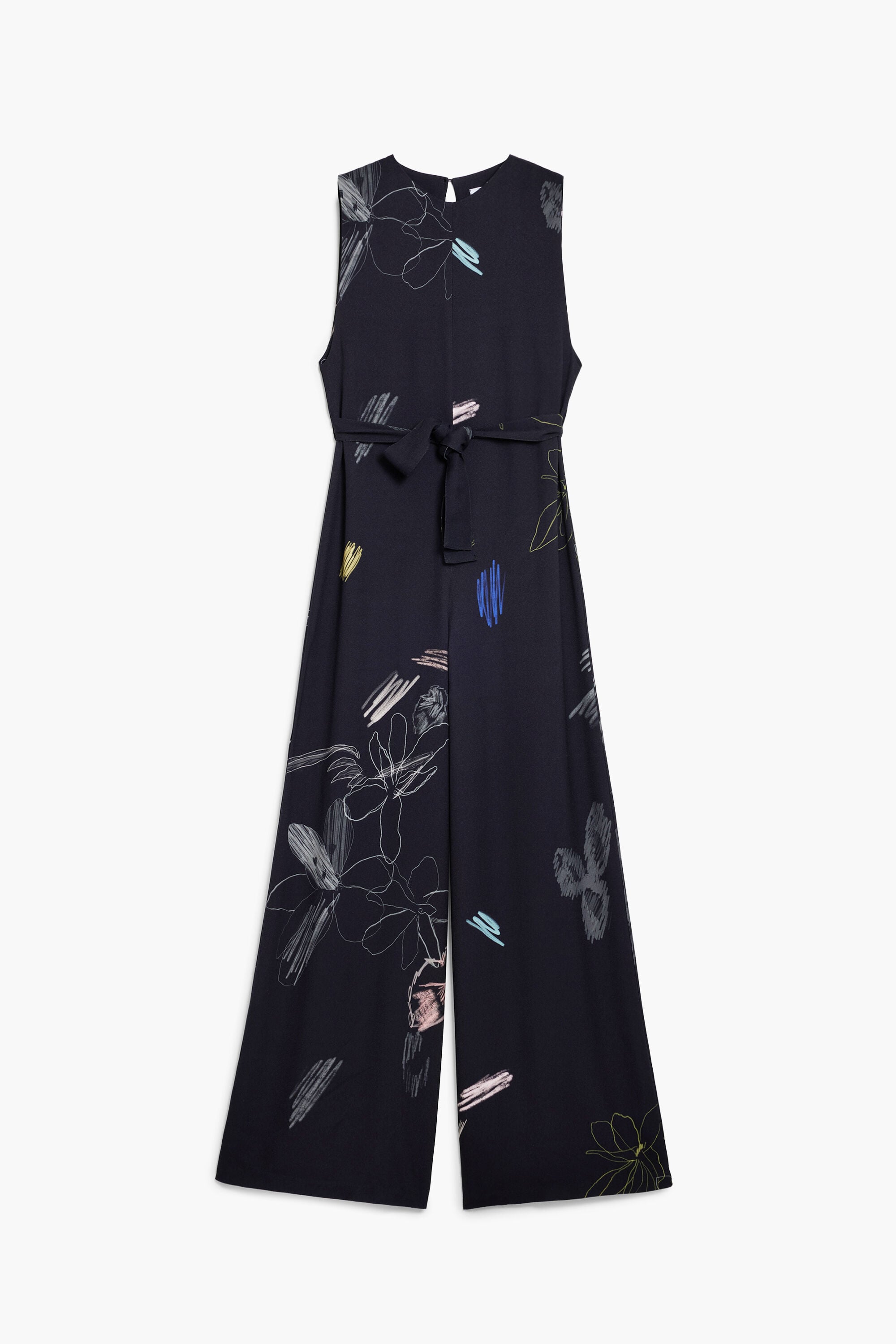 Desigual Bloemen palazzo jumpsuit
