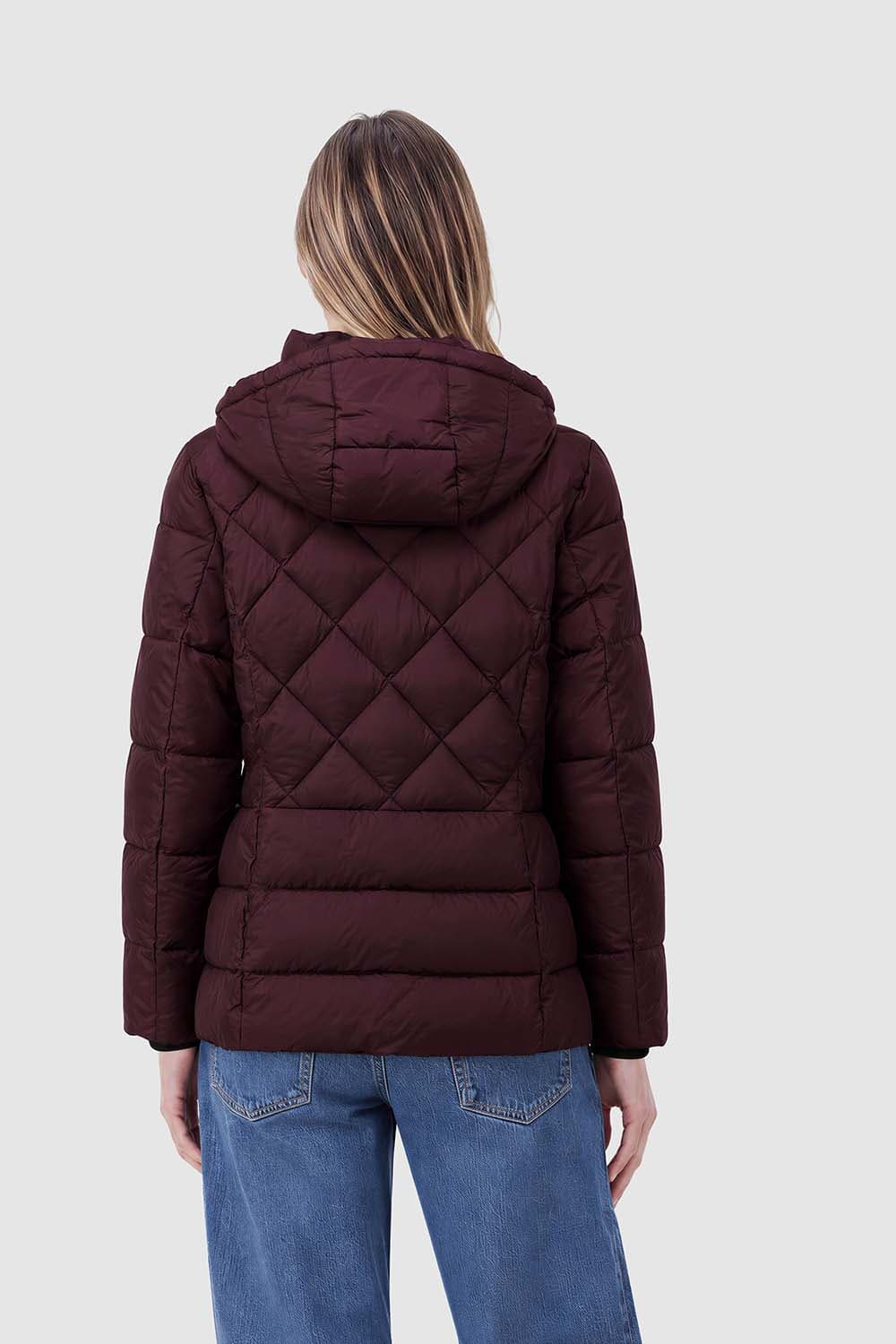 District Jas Macaron Bordeaux Rood dames
