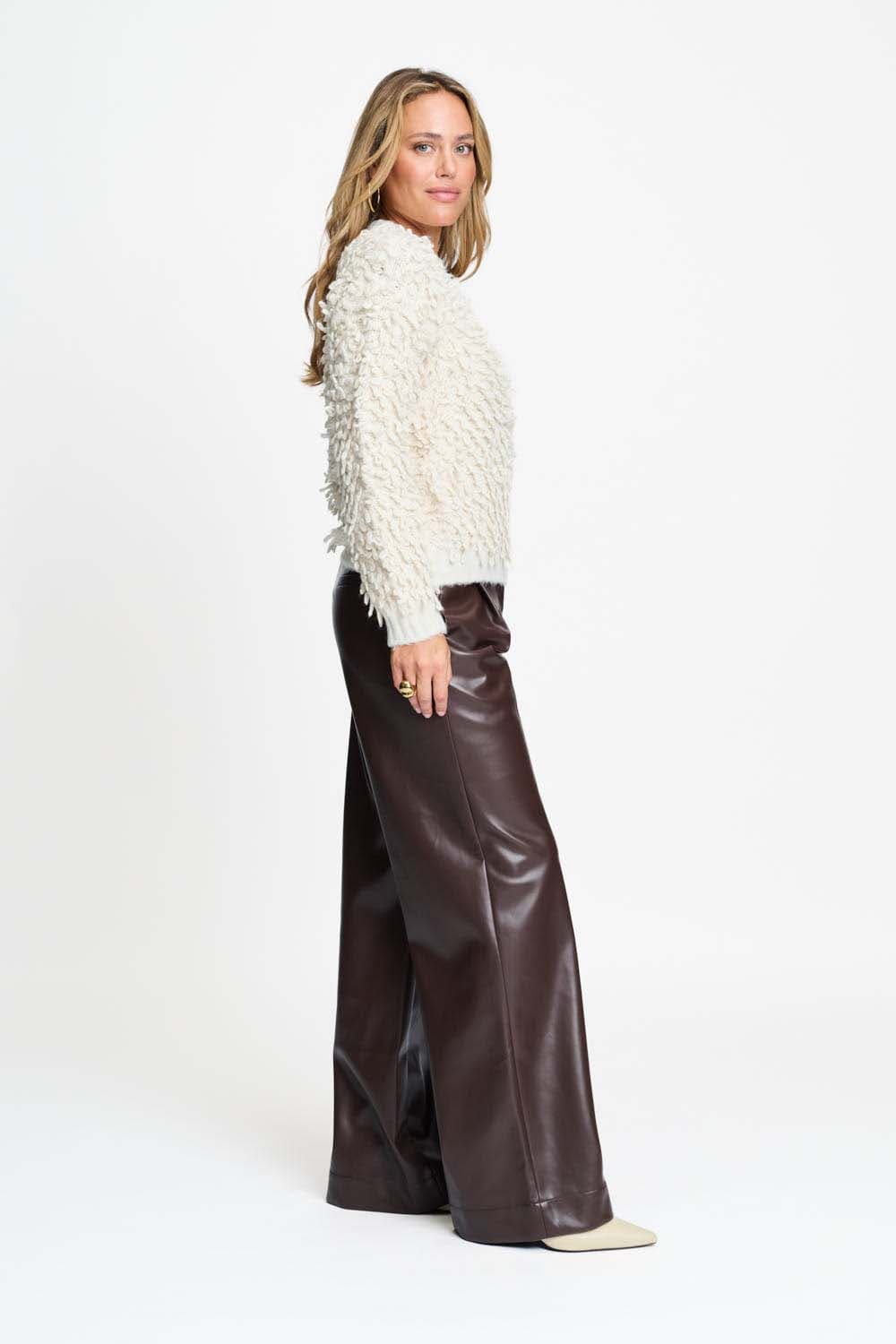 Pom Amsterdam Pullover Naomi Beige dames