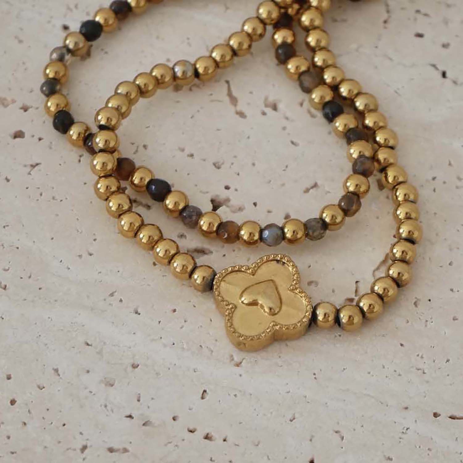 Embrace Design Armband Luna Goud dames