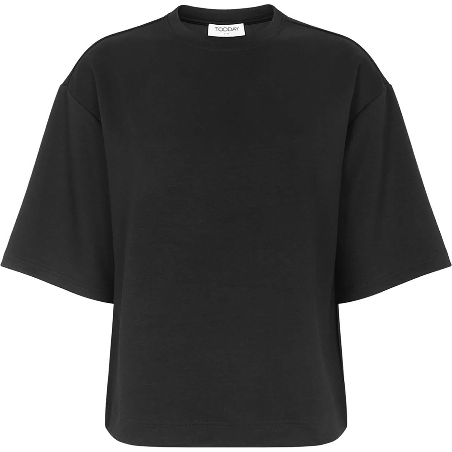 Tooday T-shirt Azra Boxy Zwart dames