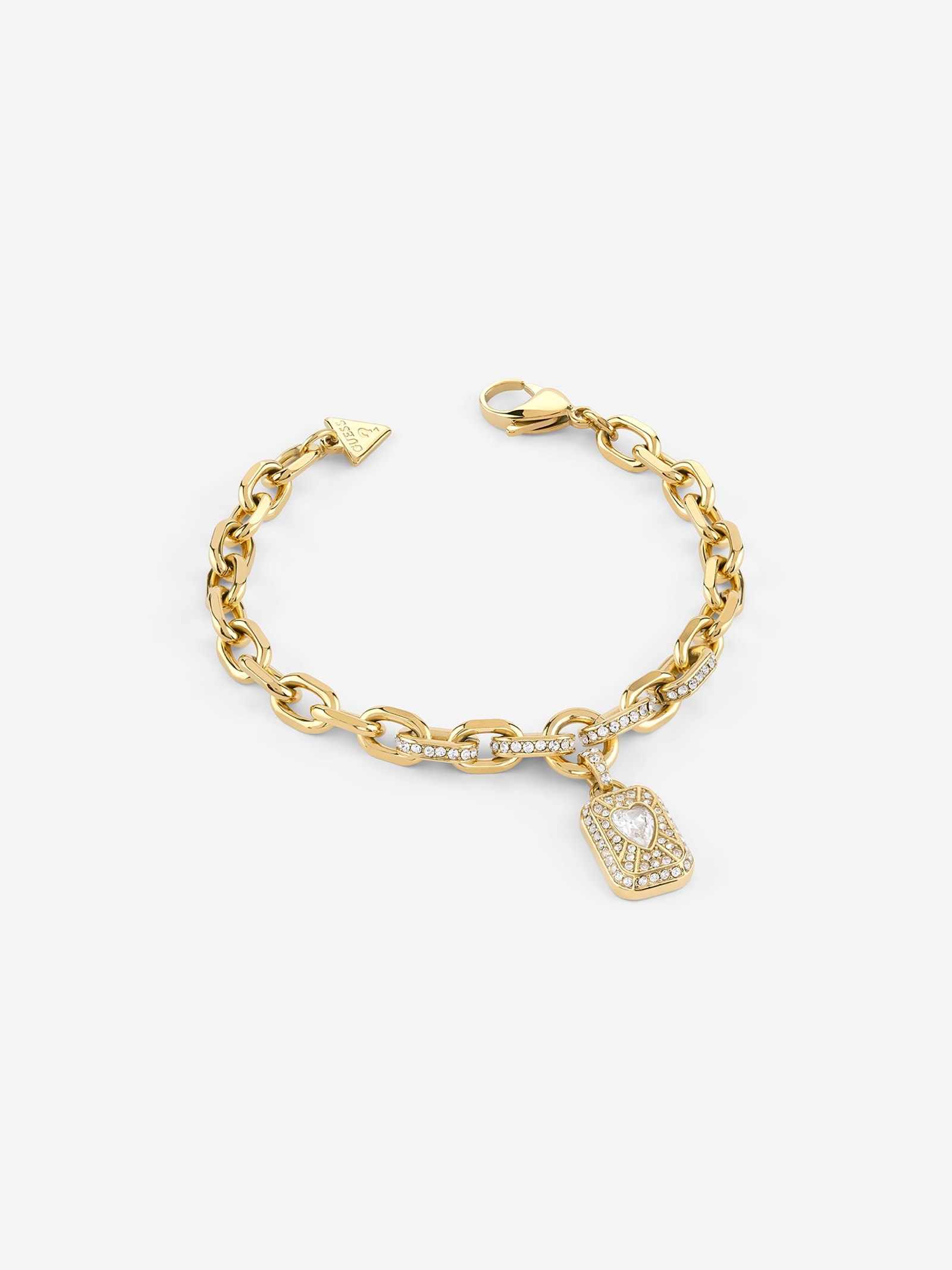 Guess Crystal Love-Armband in goud