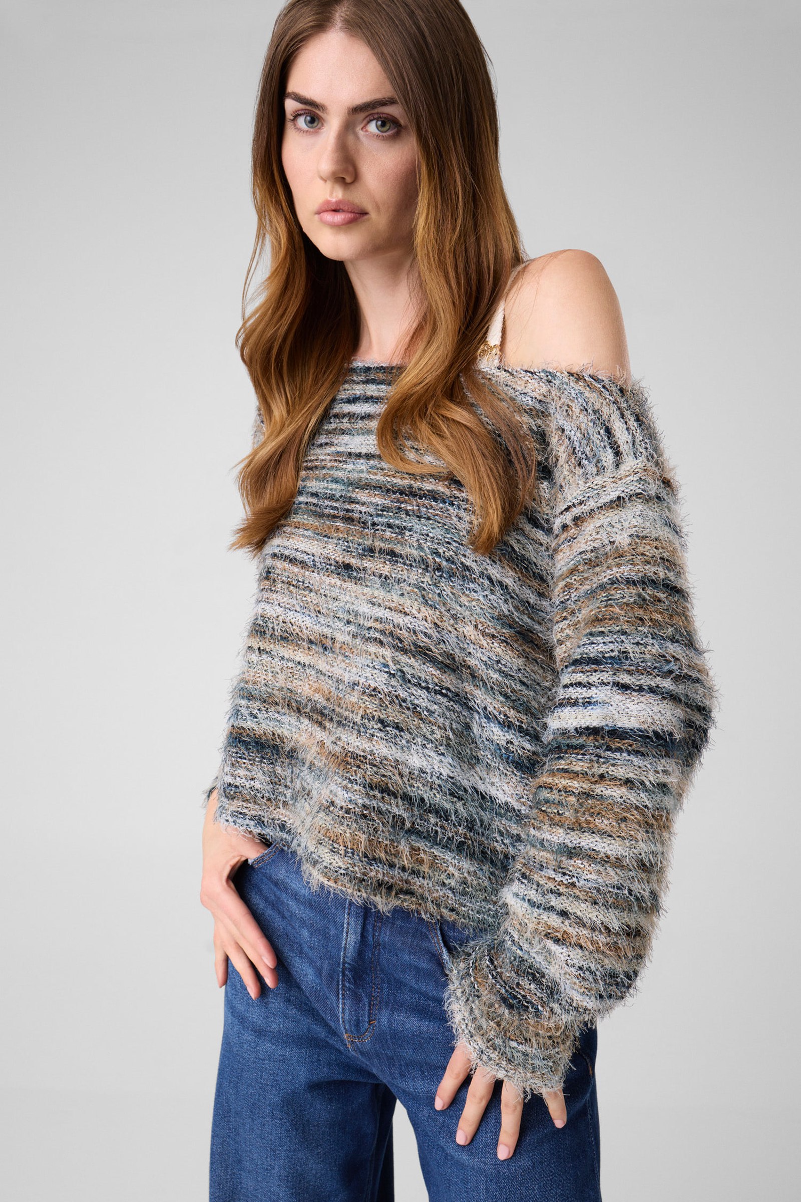 Guess Stipes-Trui in multicolor