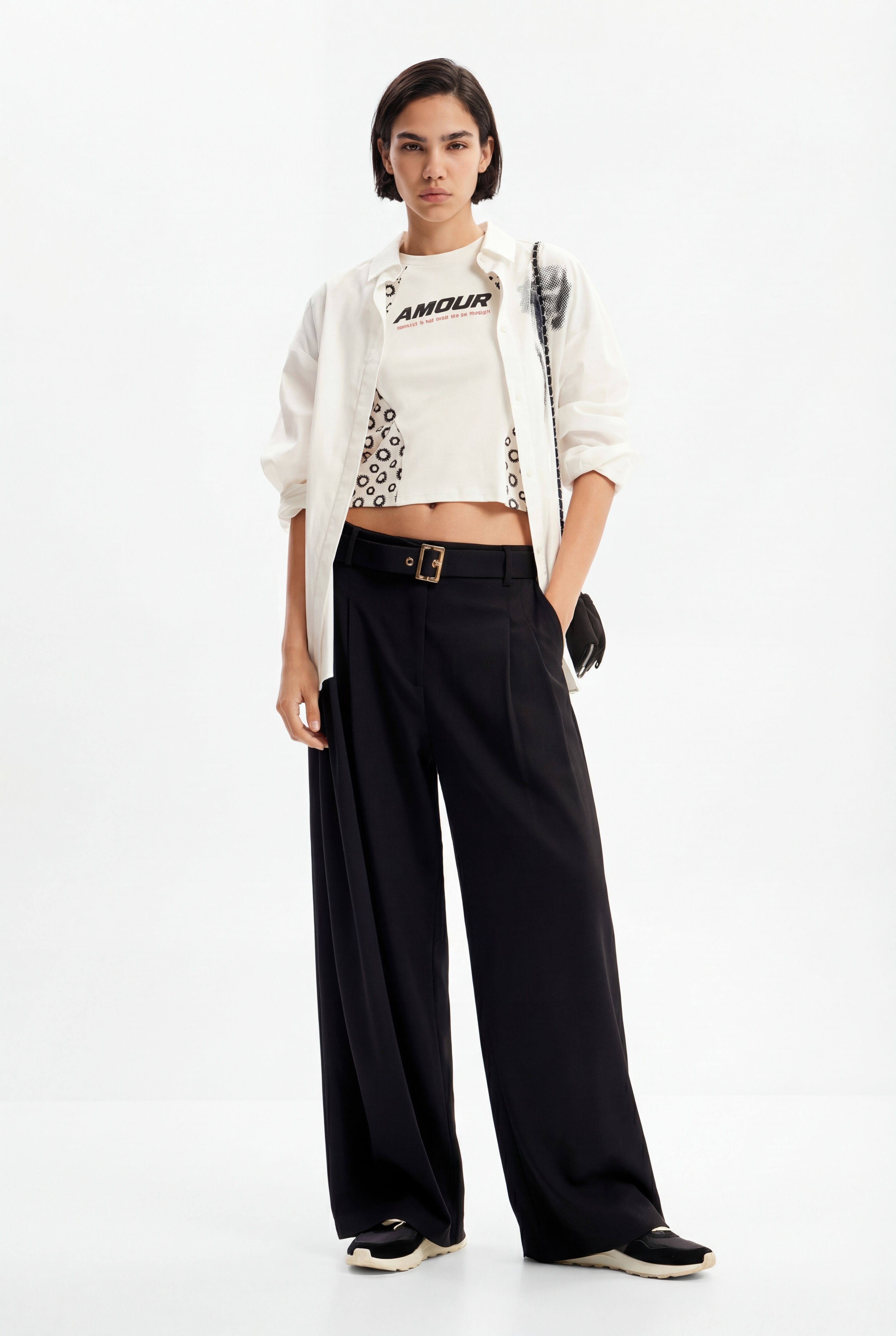 Desigual Wijde pantalon