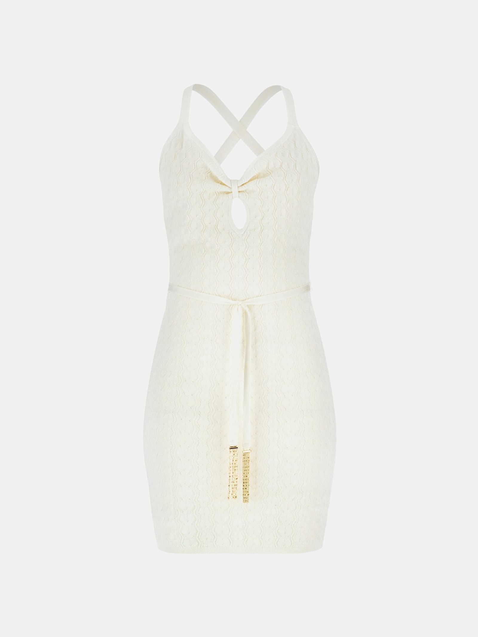 Guess Bodycon-Mini-Jurk in wit