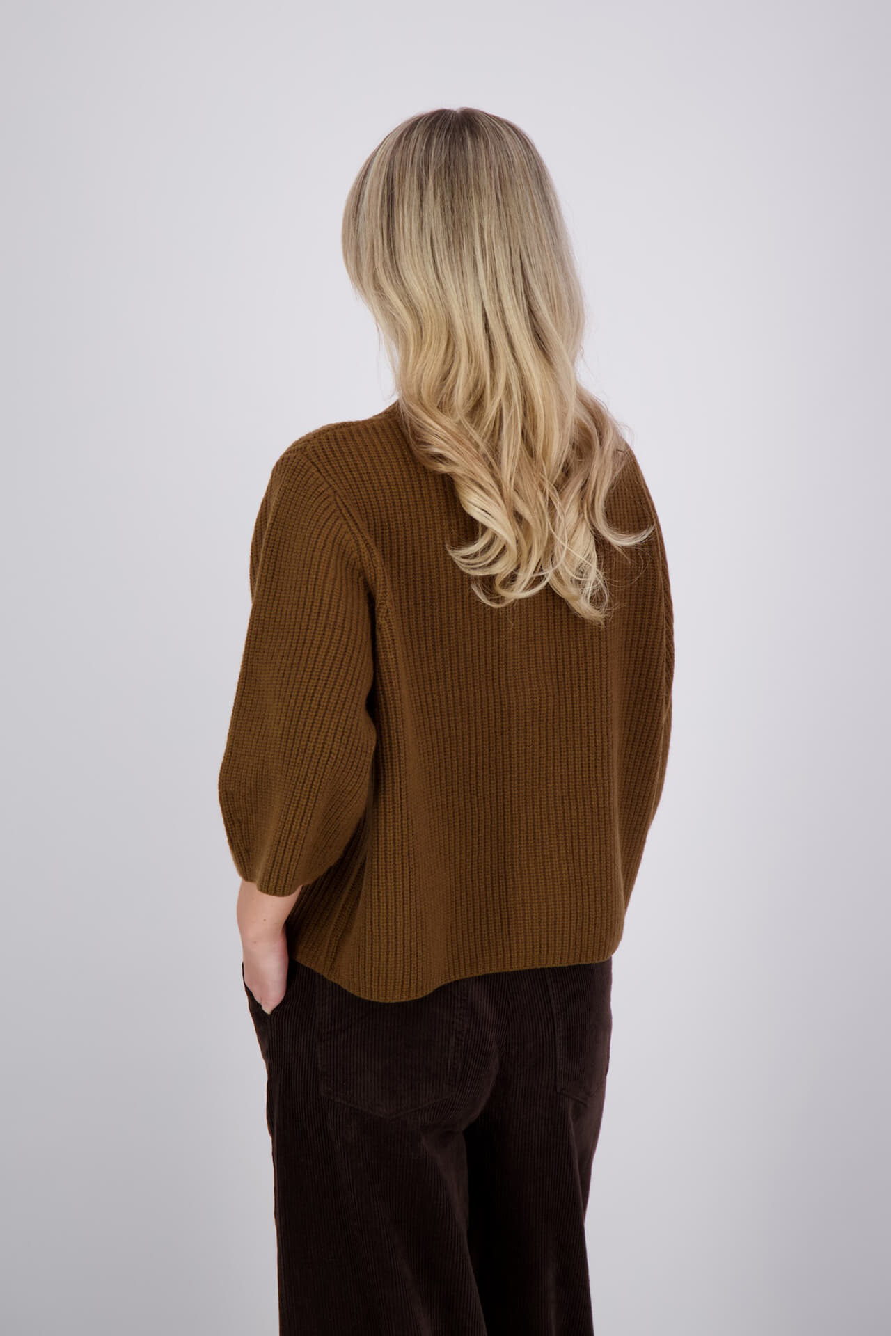 With Black Vest Vivianna Camel dames