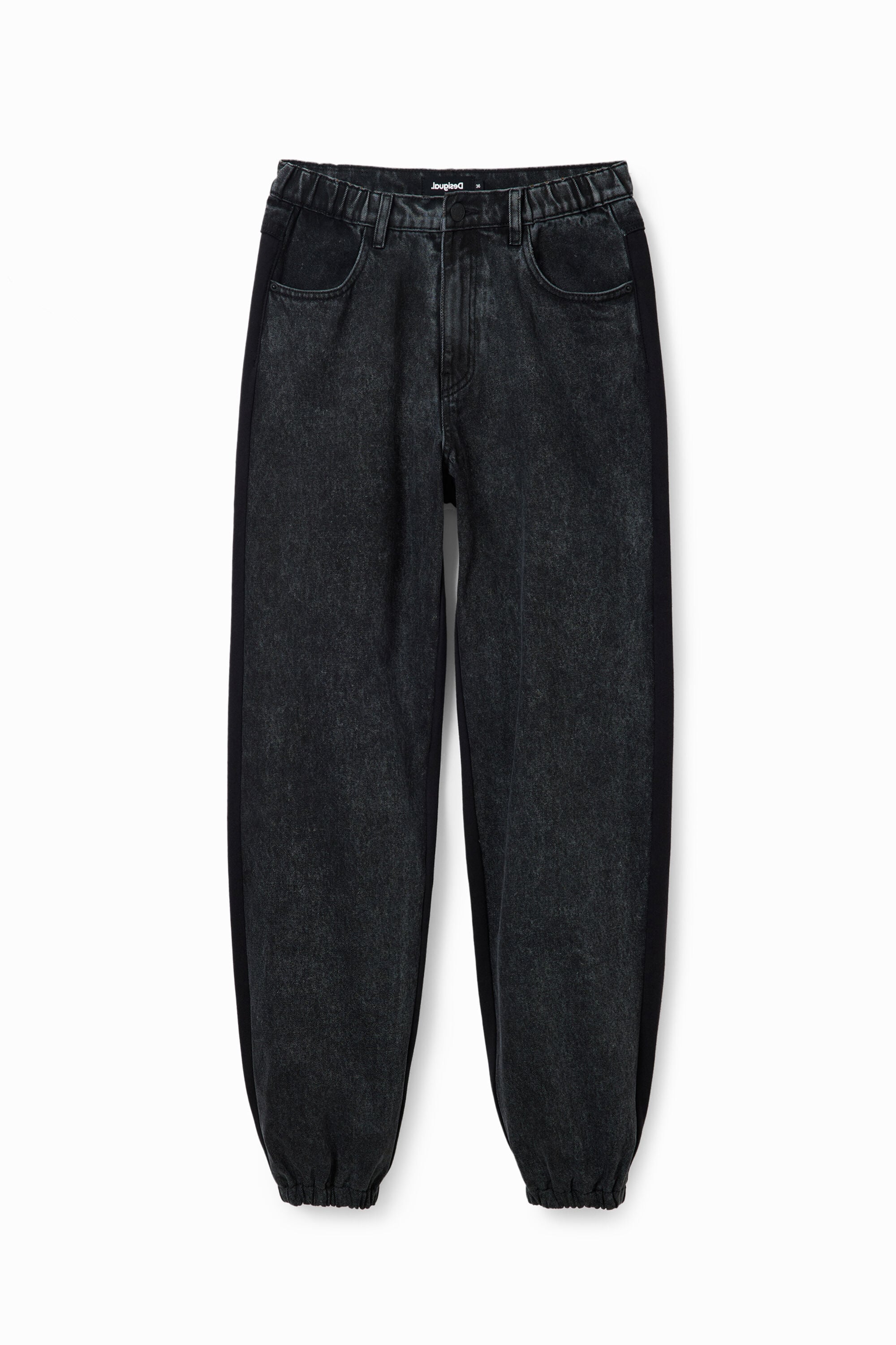 Desigual Jogger jeans met bloemen