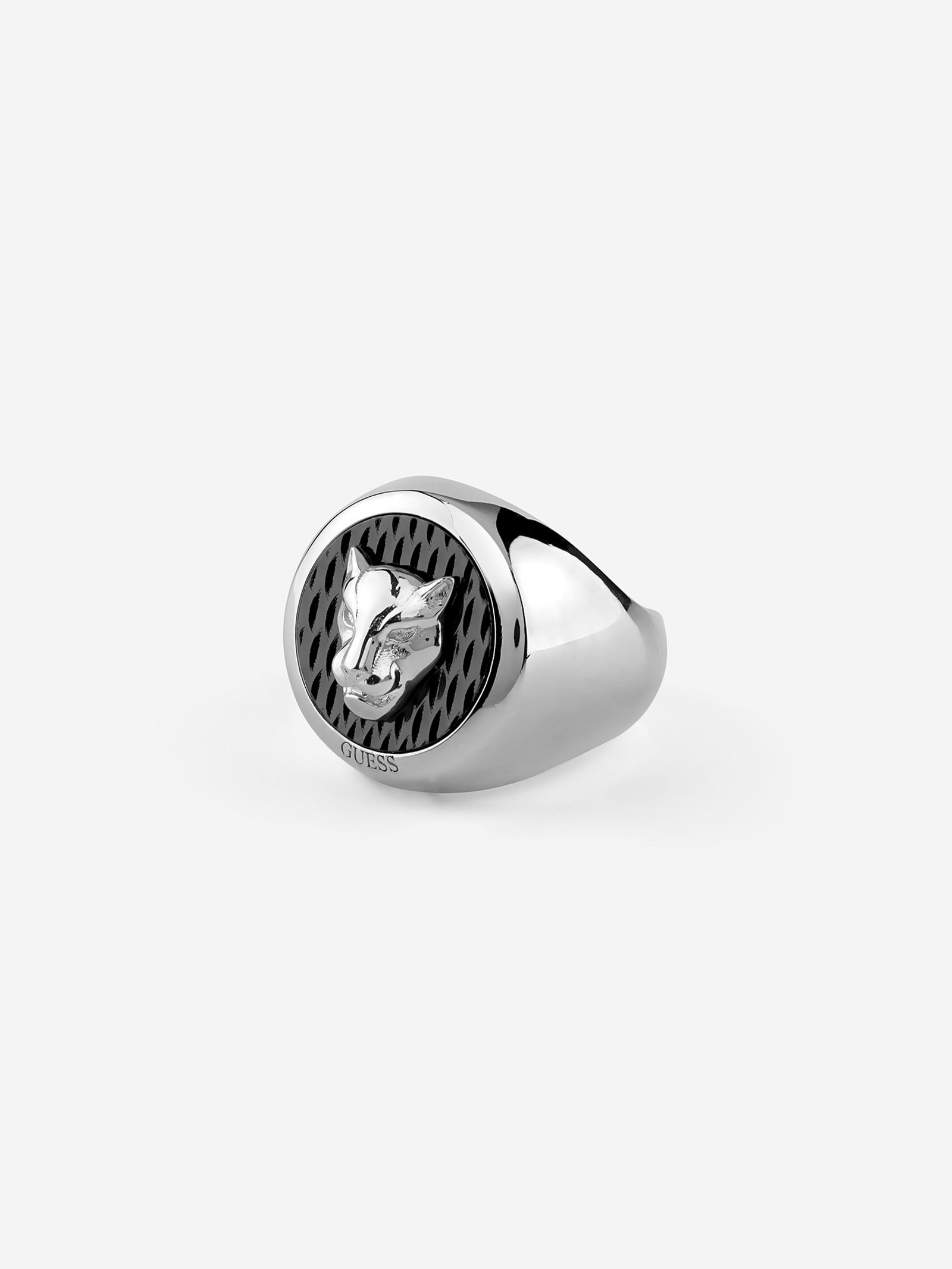 Guess Panther-Ring in zilver