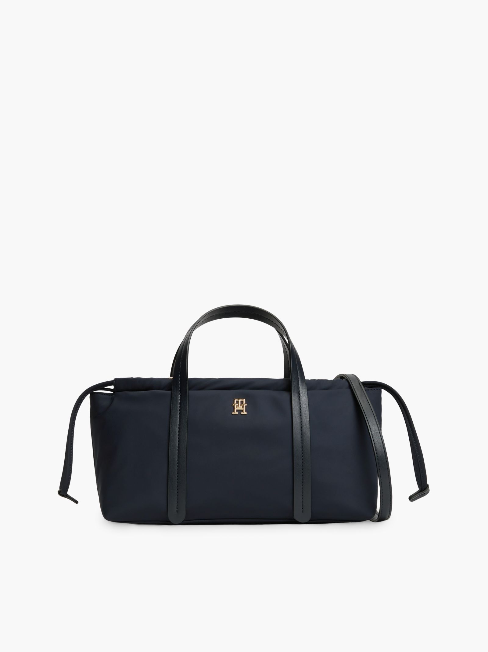 Tommy Hilfiger Crossbodytas van textiel met TH Monogram in marine