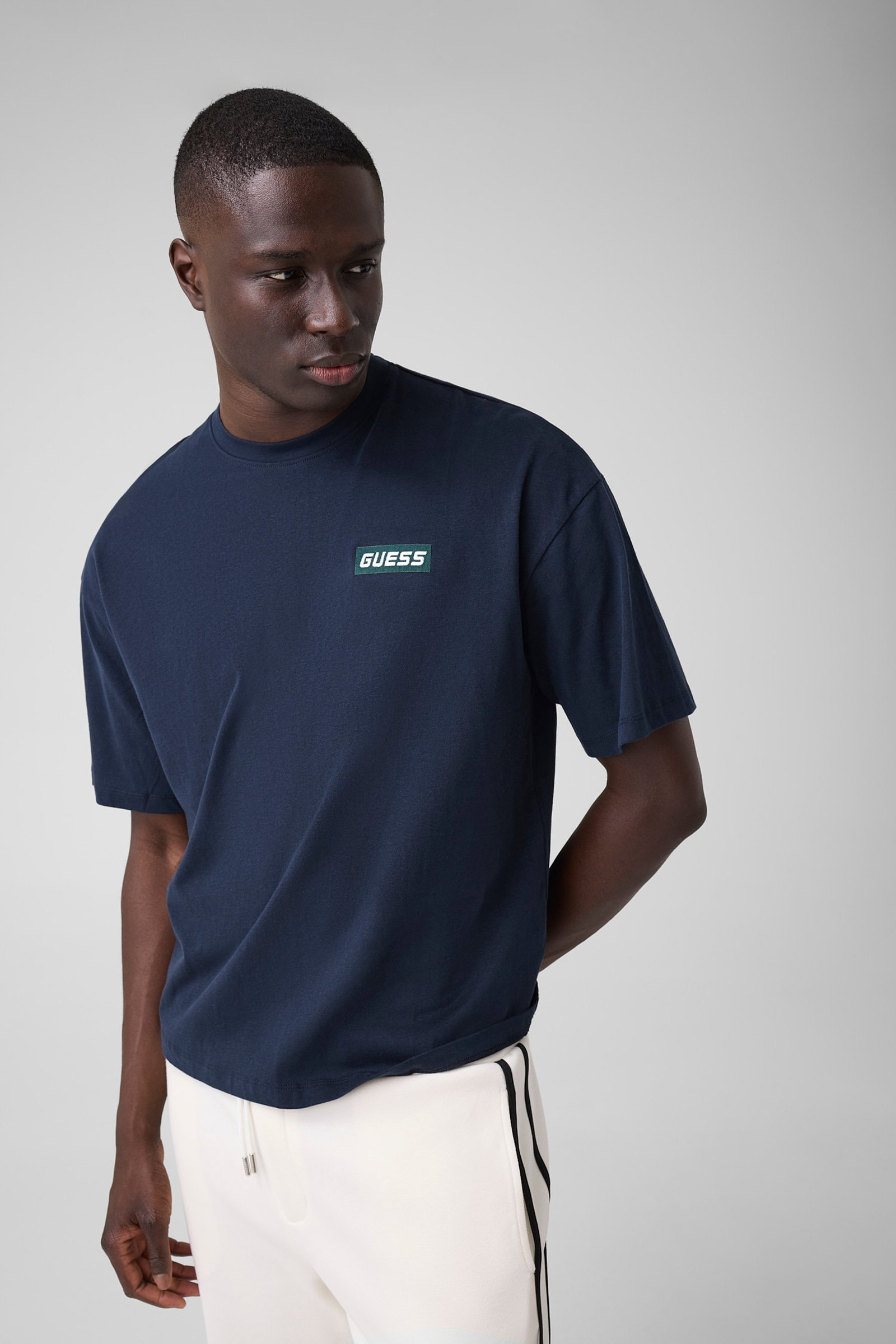 Guess Oversized T-Shirt for men in marine