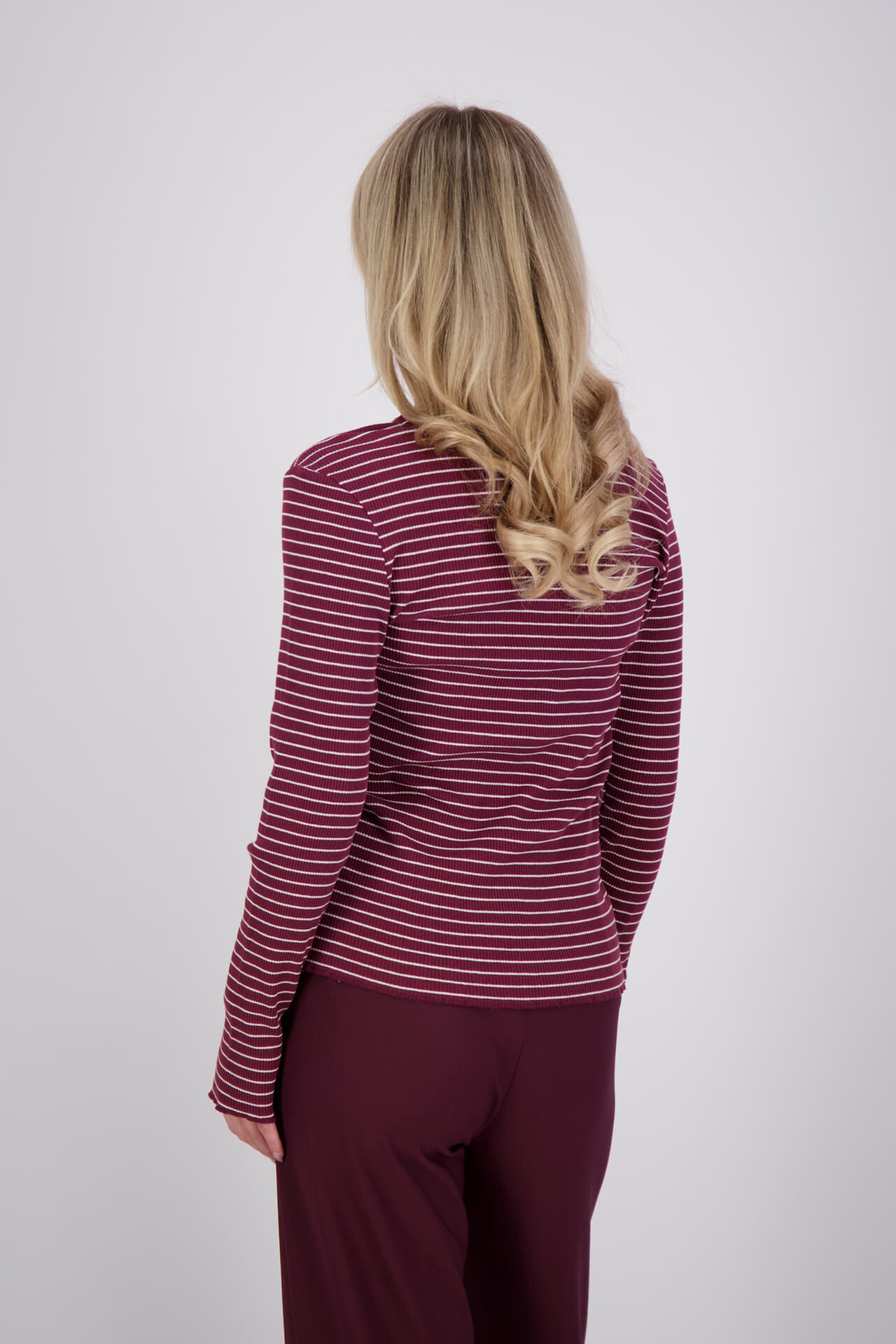 Selected Femme Top Bordeaux Rood dames