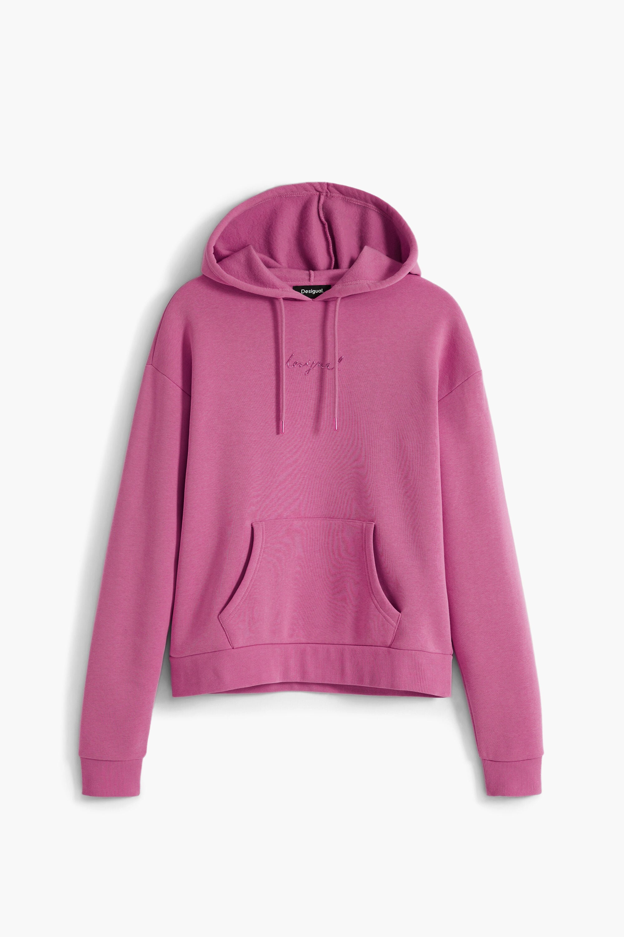 Desigual Sweatshirt met logo en capuchon