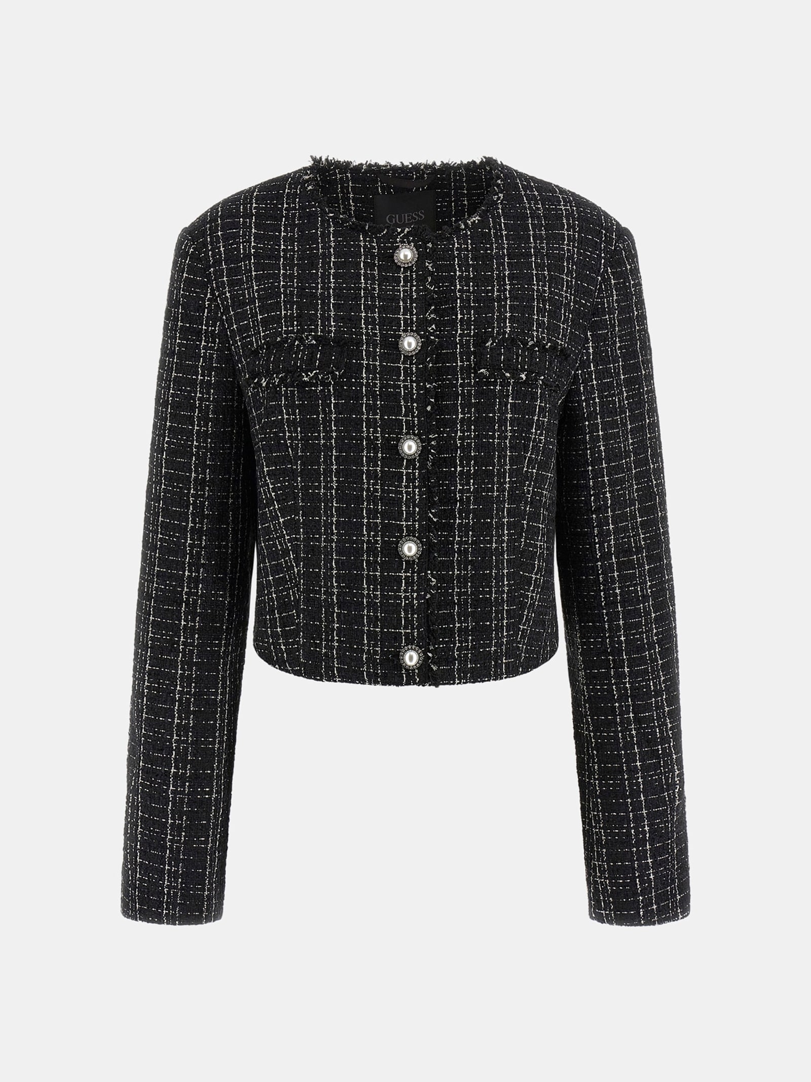 Guess Verkort Jasje Van Tweed